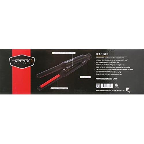 Plancha de Cerámica H2Pro Vivace 1 cm Temperatura Variable