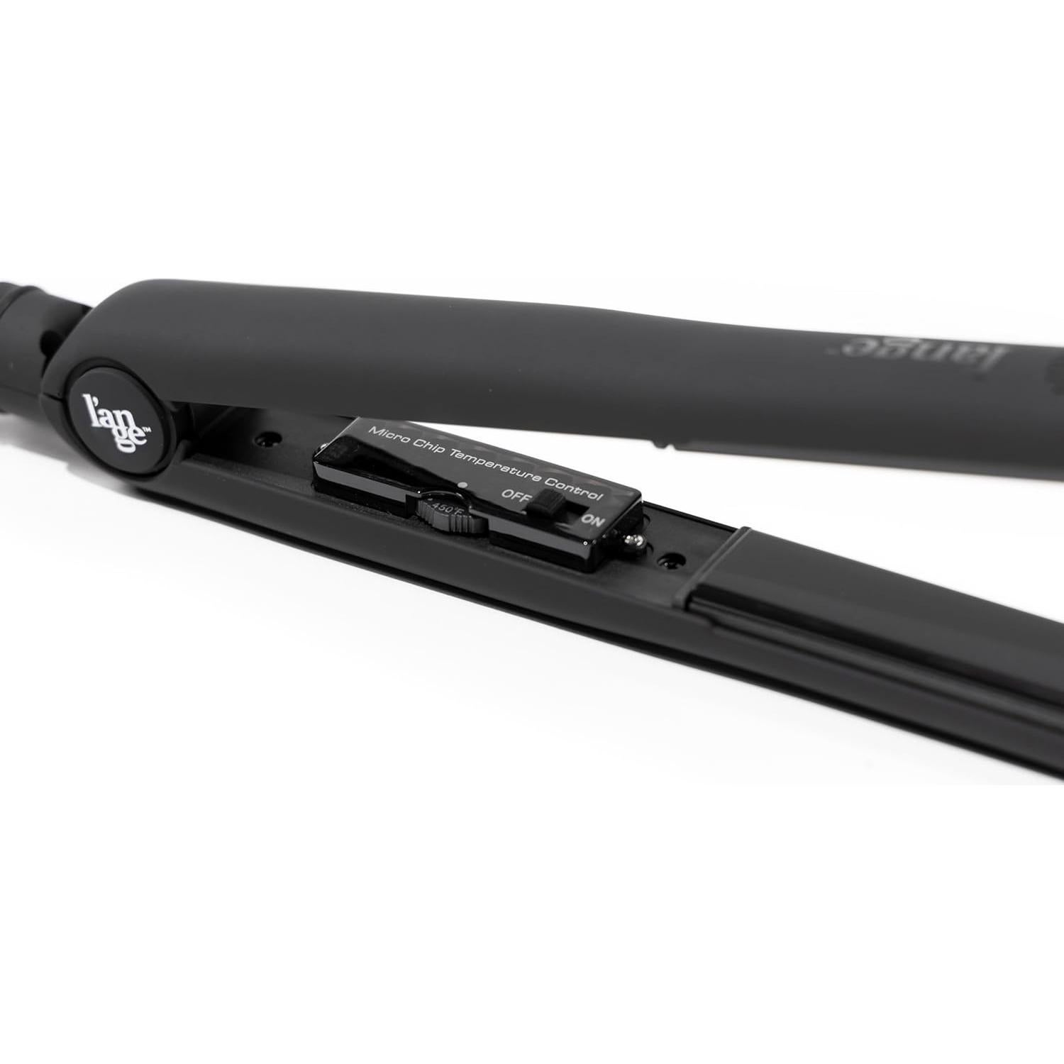 Plancha de Cabello L'ANGE HAIR Cerámica 1" Ajustable Negro