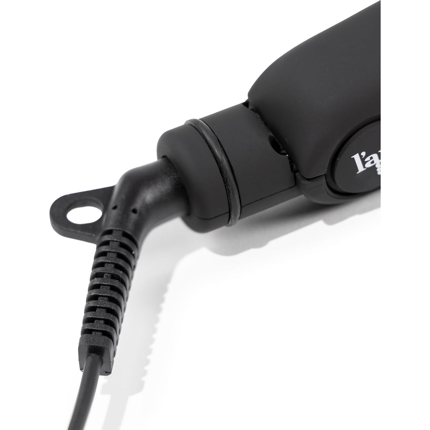 Plancha de Cabello L'ANGE HAIR Cerámica 1" Ajustable Negro