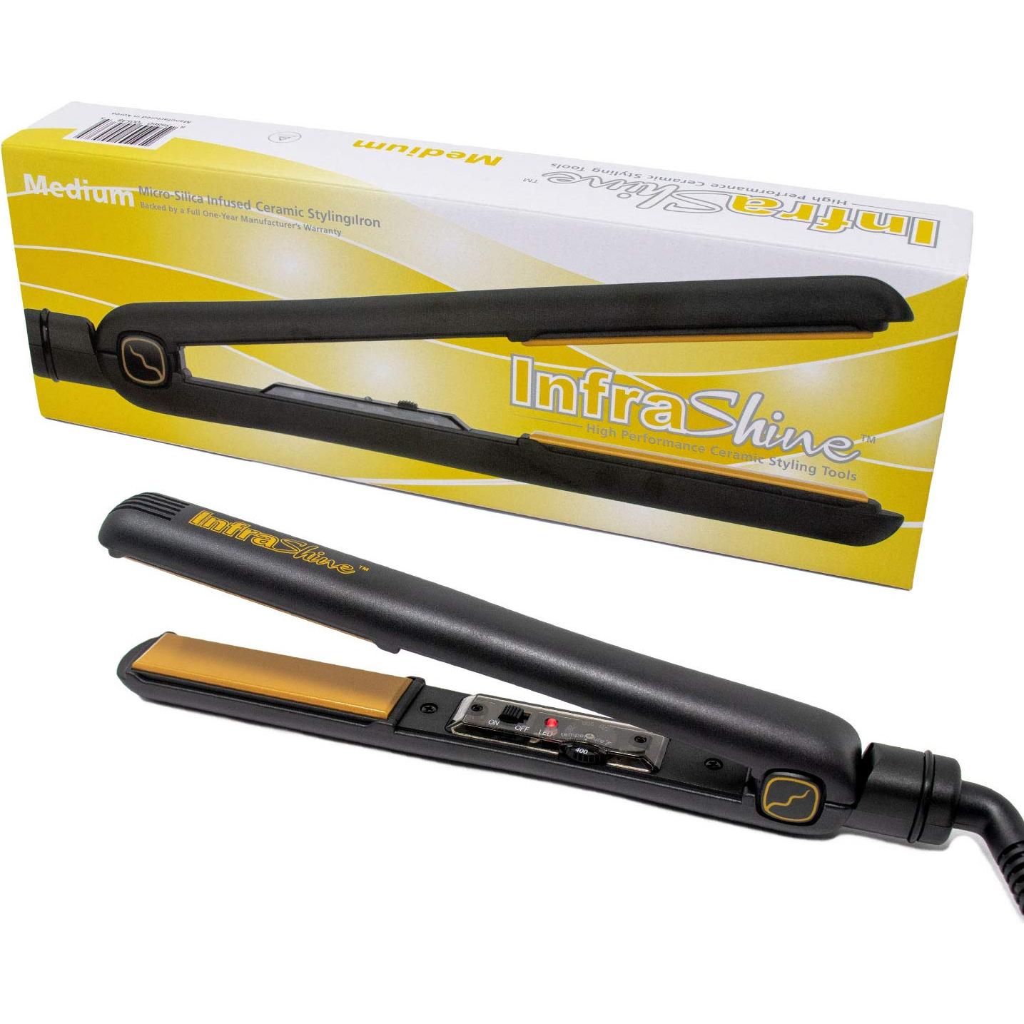 Plancha de Cabello Infrashine Original 1" Cerámica - 204°C