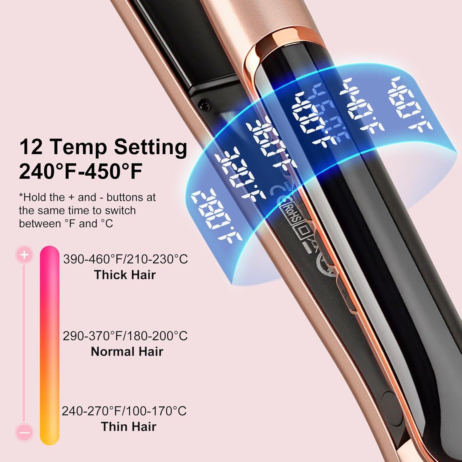 Plancha de Pelo Profesional Shenzhen Kangsheng 14 Temperaturas