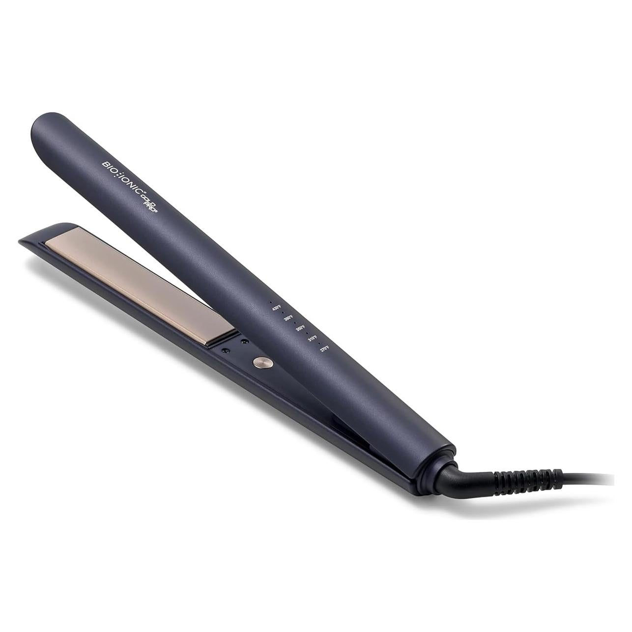 Plancha de Cabello Bio Ionic GoldPro Azul 30.5cm Calor Hidratante