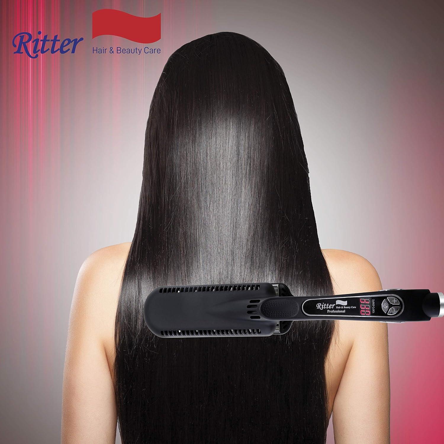 Plancha de Pelo Profesional Ritter XSZ-10 Titanio 1.75"