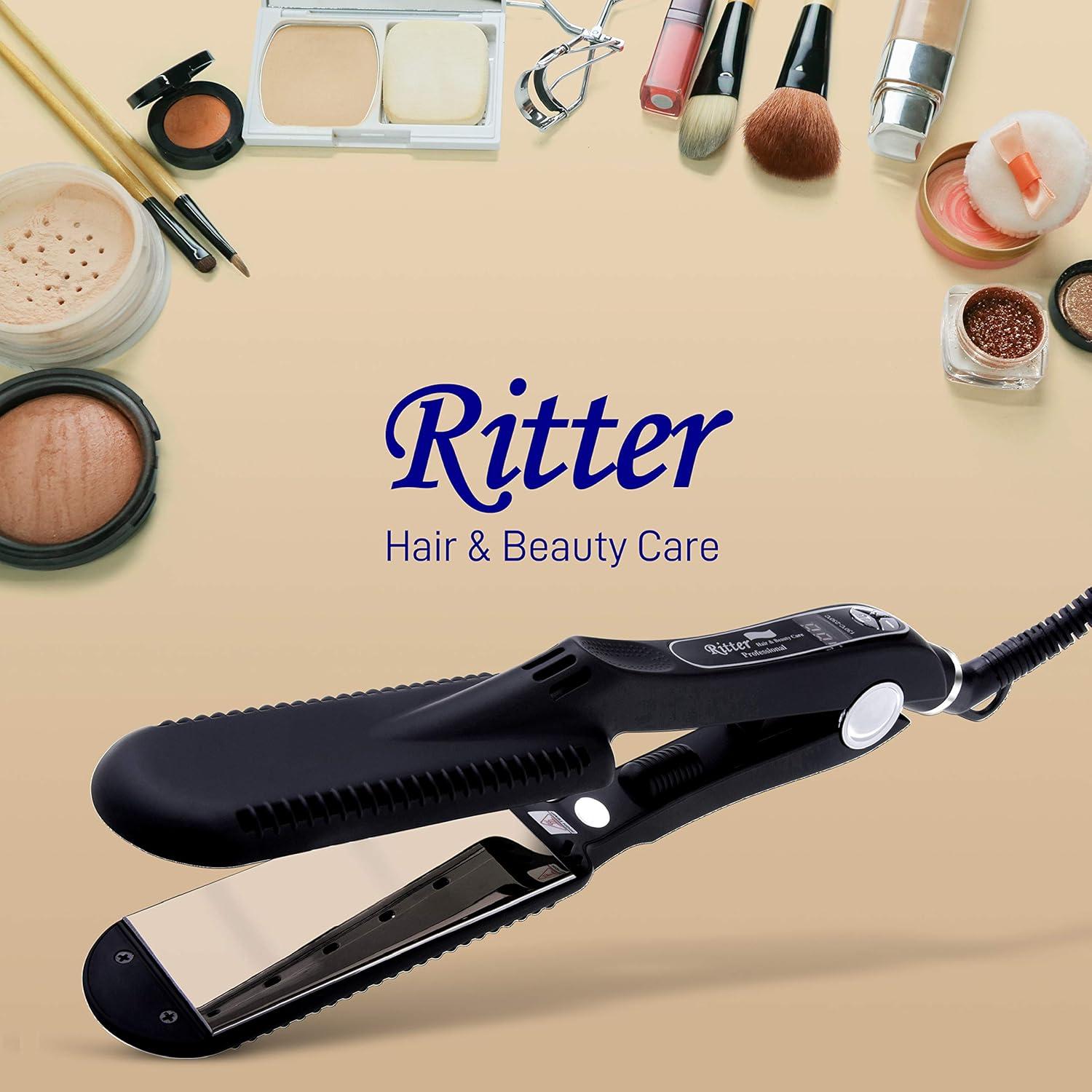 Plancha de Pelo Profesional Ritter XSZ-10 Titanio 1.75"