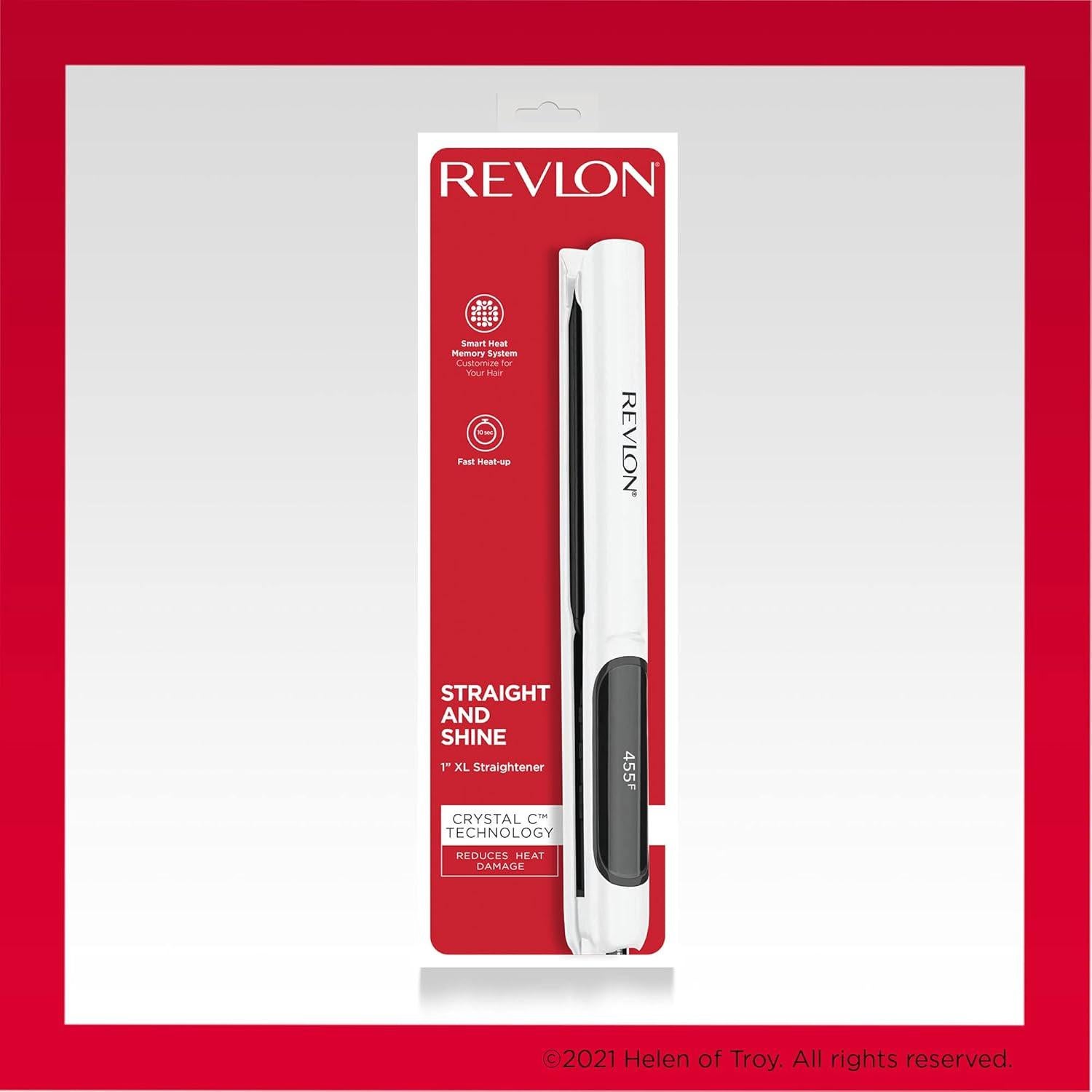 Plancha de Cabello Revlon Crystal C 2.54 cm Digital Cerámica