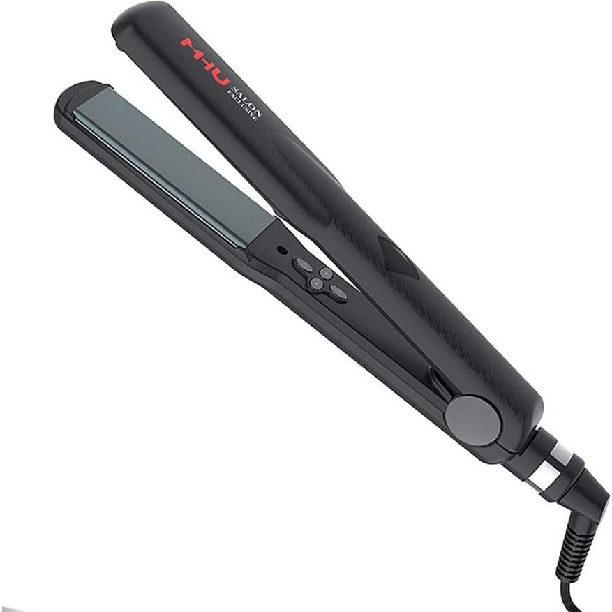 Plancha de Pelo Profesional MHU Cerámica 1.25" Doble Voltaje