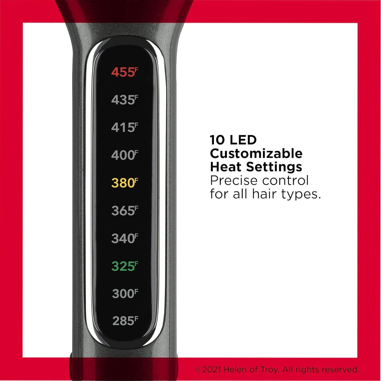 Plancha de Pelo Doble Recta Revlon Cerámica Cobre 235°C