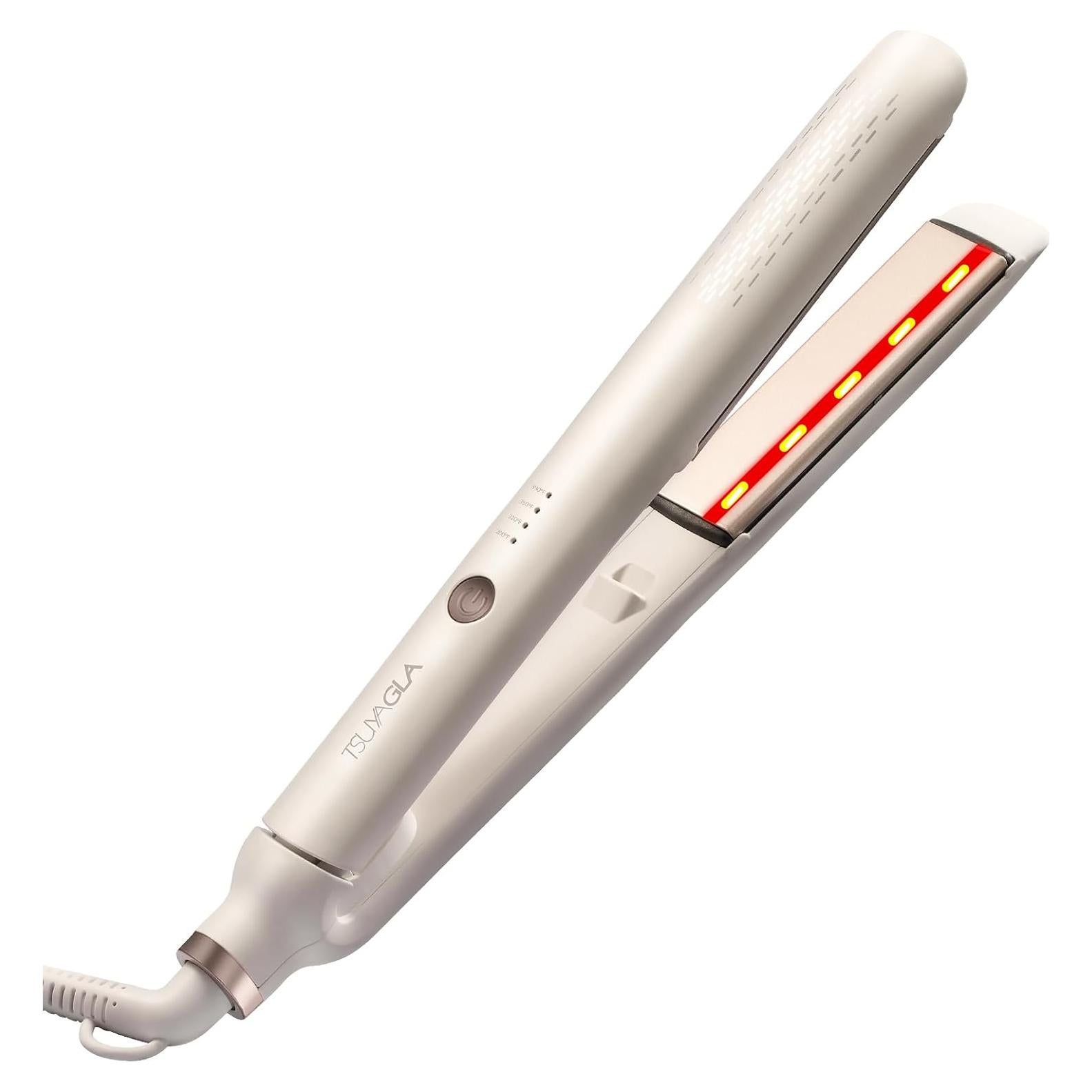 Plancha de Pelo Alisadora TSUYAGLA 2 en 1 1 Pulgada 4 Temperaturas