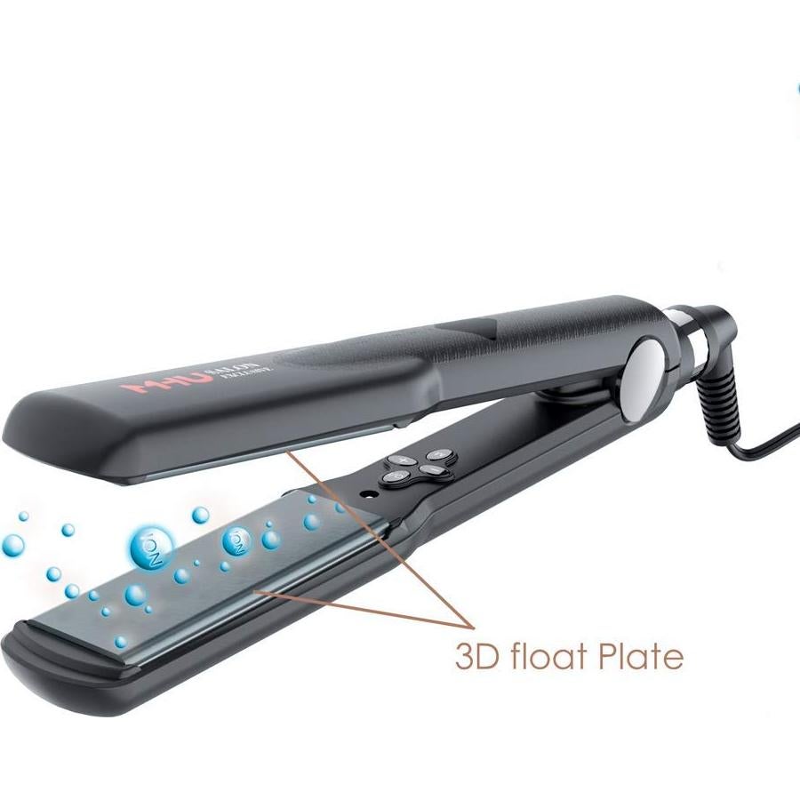 Plancha de Pelo Profesional Queratina 1.25" 3.18 cm Doble Voltaje