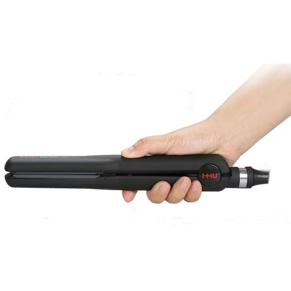 Plancha de Pelo Profesional Queratina 1.25" 3.18 cm Doble Voltaje