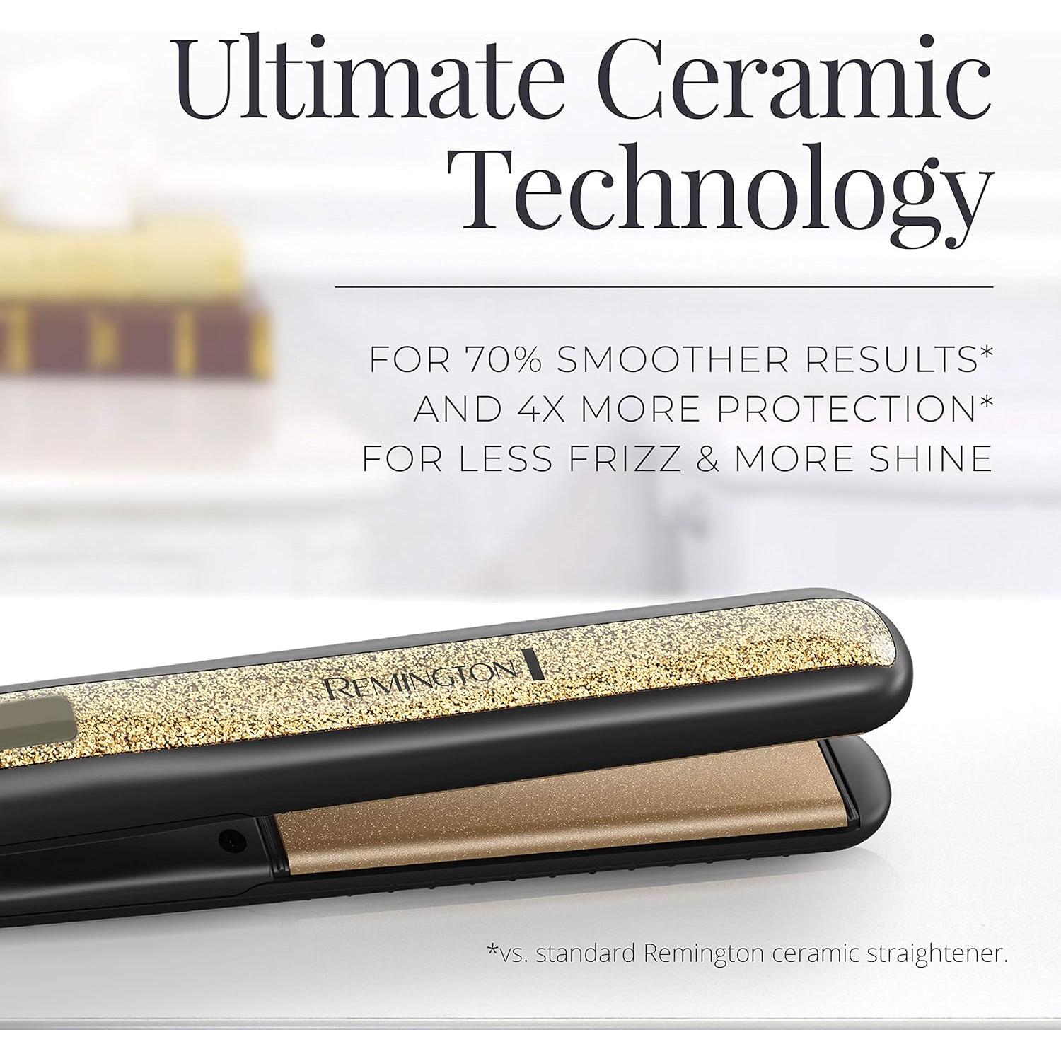 Plancha de Cerámica Remington S6501 1" Alta Temperatura 210°C