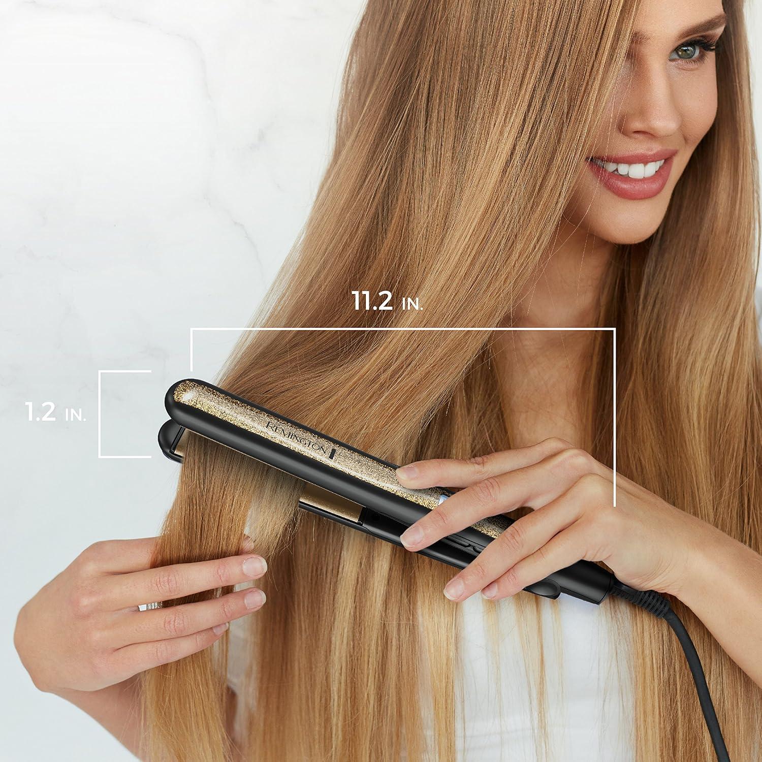 Plancha de Cerámica Remington S6501 1" Alta Temperatura 210°C