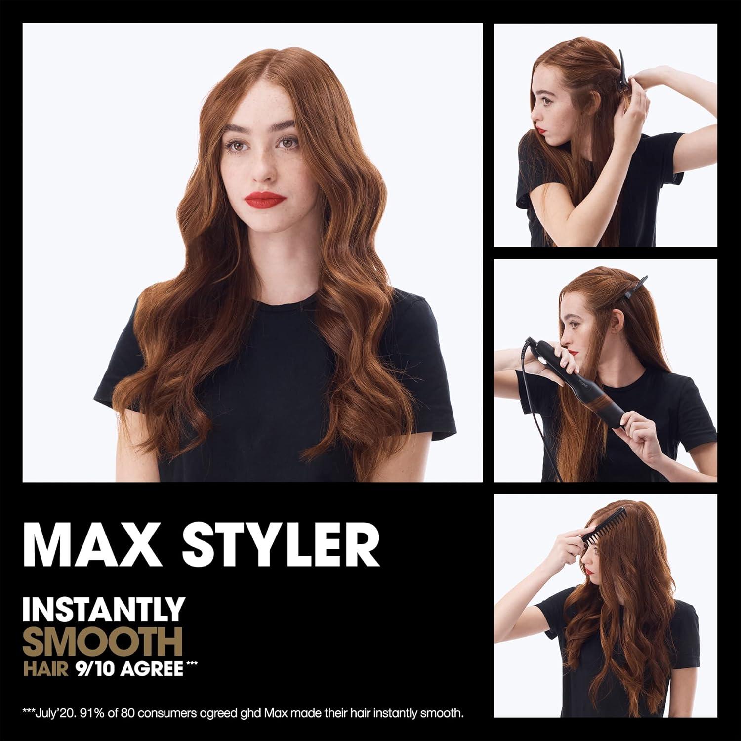 Plancha de Pelo GHD Max Styler 2" Cerámica Ancha 365°F