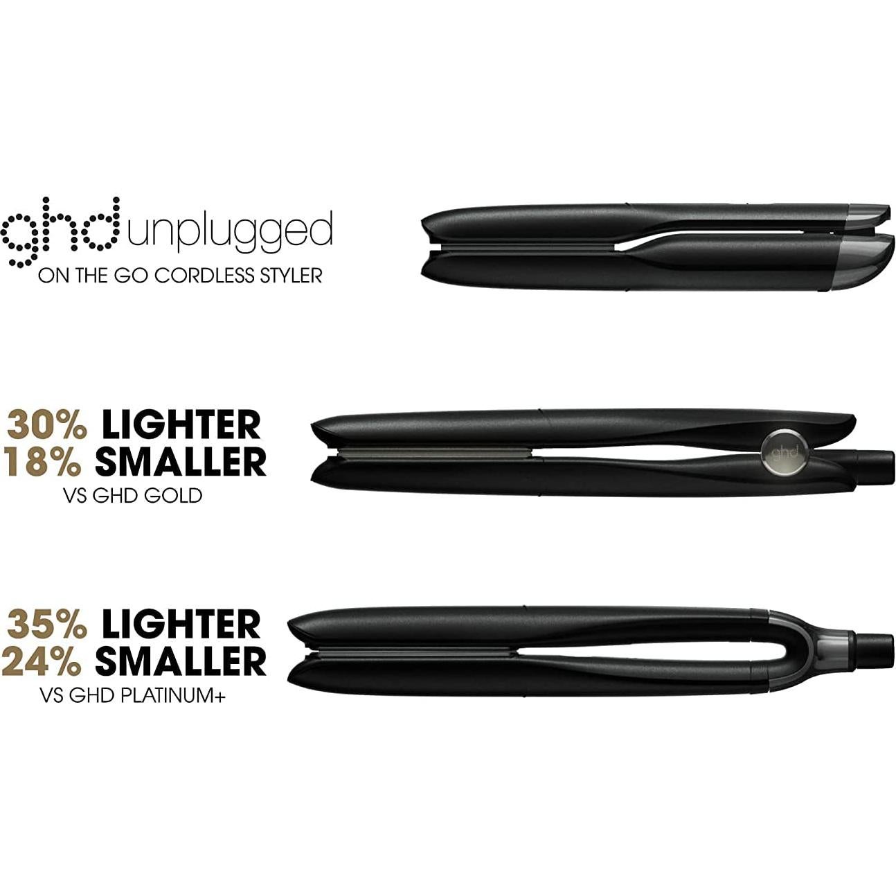 Plancha de Pelo Inalámbrica ghd Unplugged - 1" Profesional