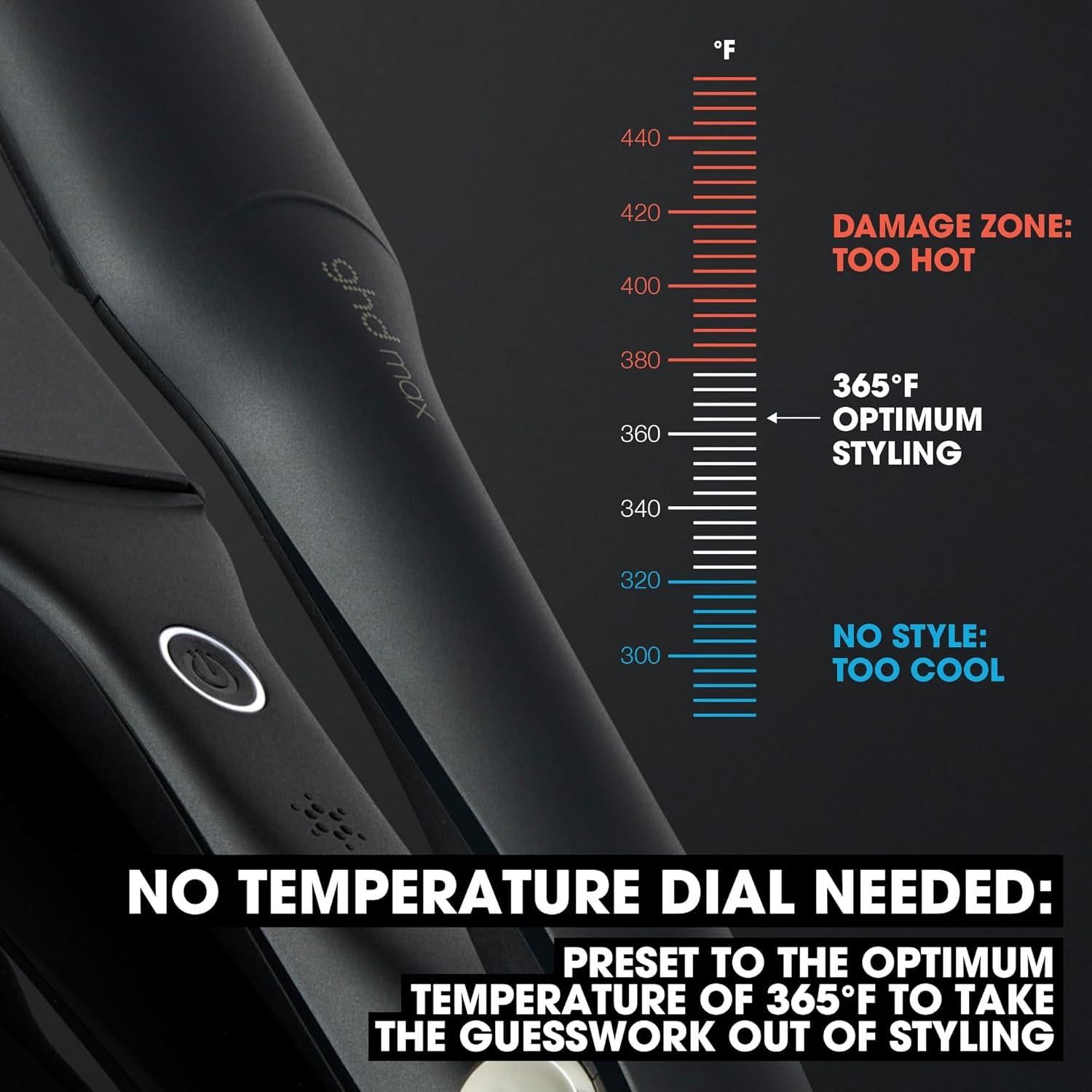 Plancha de Pelo GHD Max Styler 2" + Spray Straight On 121.9ml