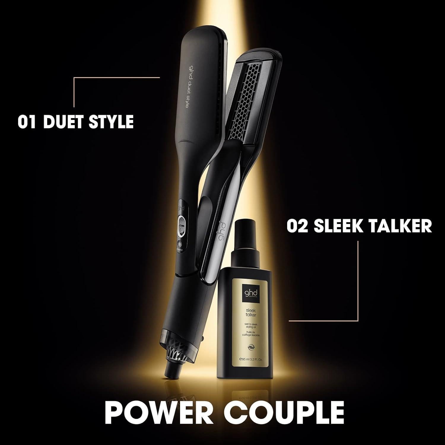 ghd Duet Style 2-en-1 Estilizador de Cabello con Aire Caliente y Aceite 95 ml