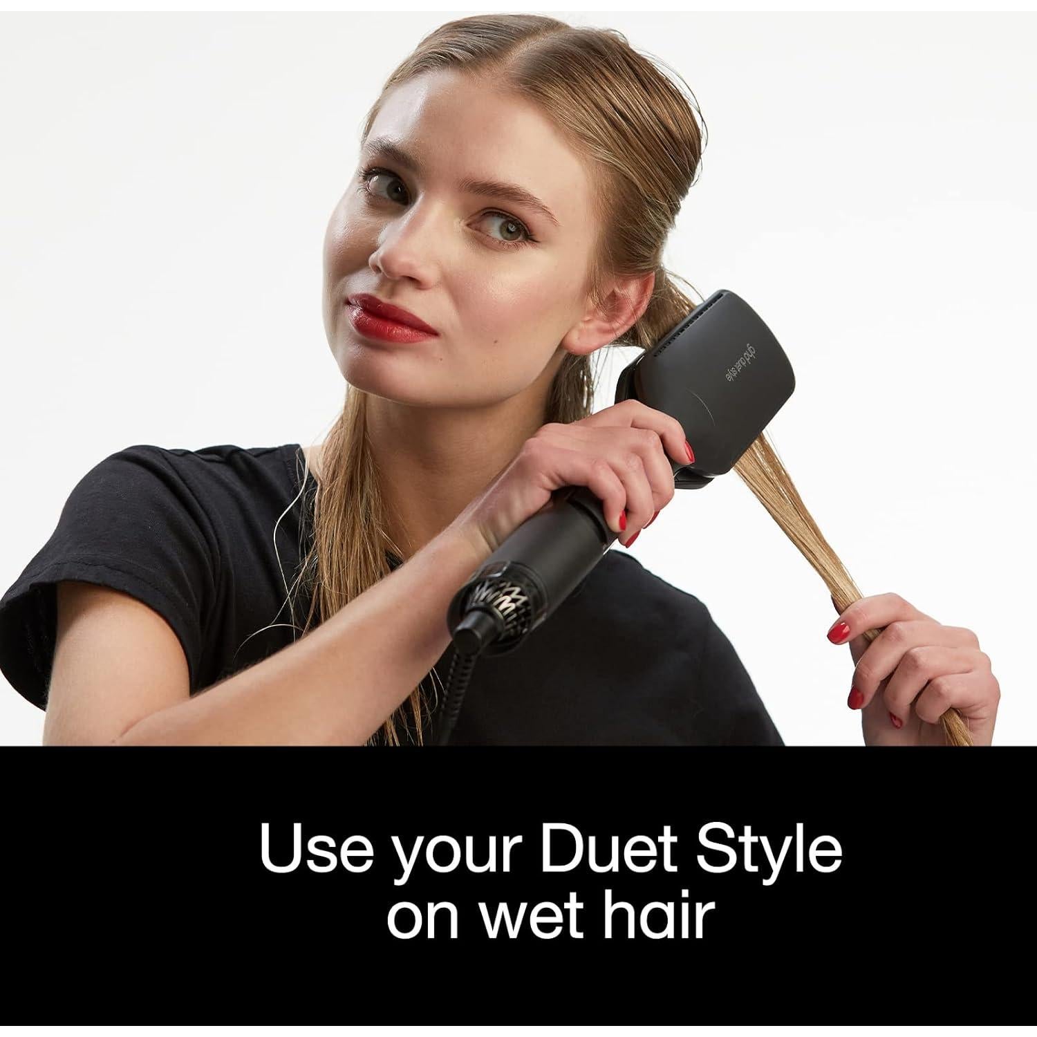 ghd Duet Style 2-en-1 Estilizador de Cabello con Aire Caliente y Aceite 95 ml