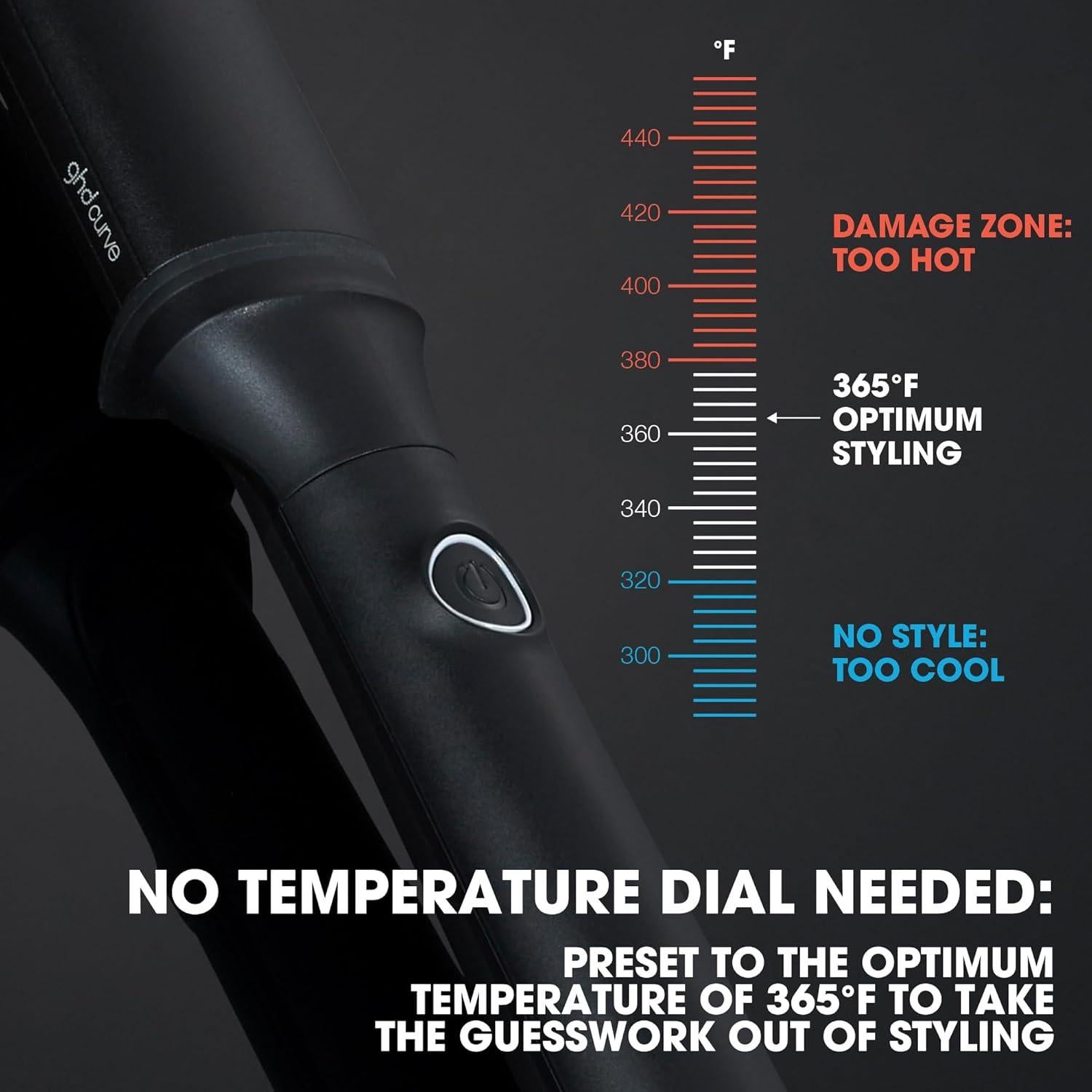 Varita de Rizado ghd Classic Wave 1" y 1.5" Cerámica