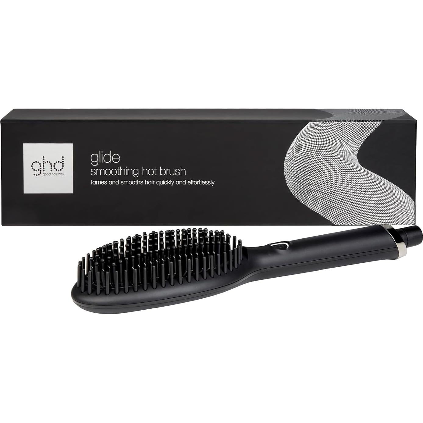 Cepillo Secador Alisador ghd Glide 2 en 1 Cerámica Negro