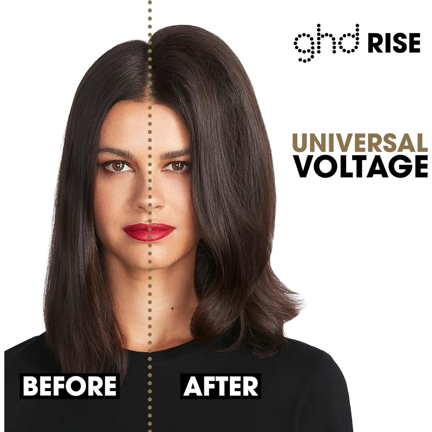 Cepillo de Aire Caliente ghd Glide & Rise - 365°F, Negro