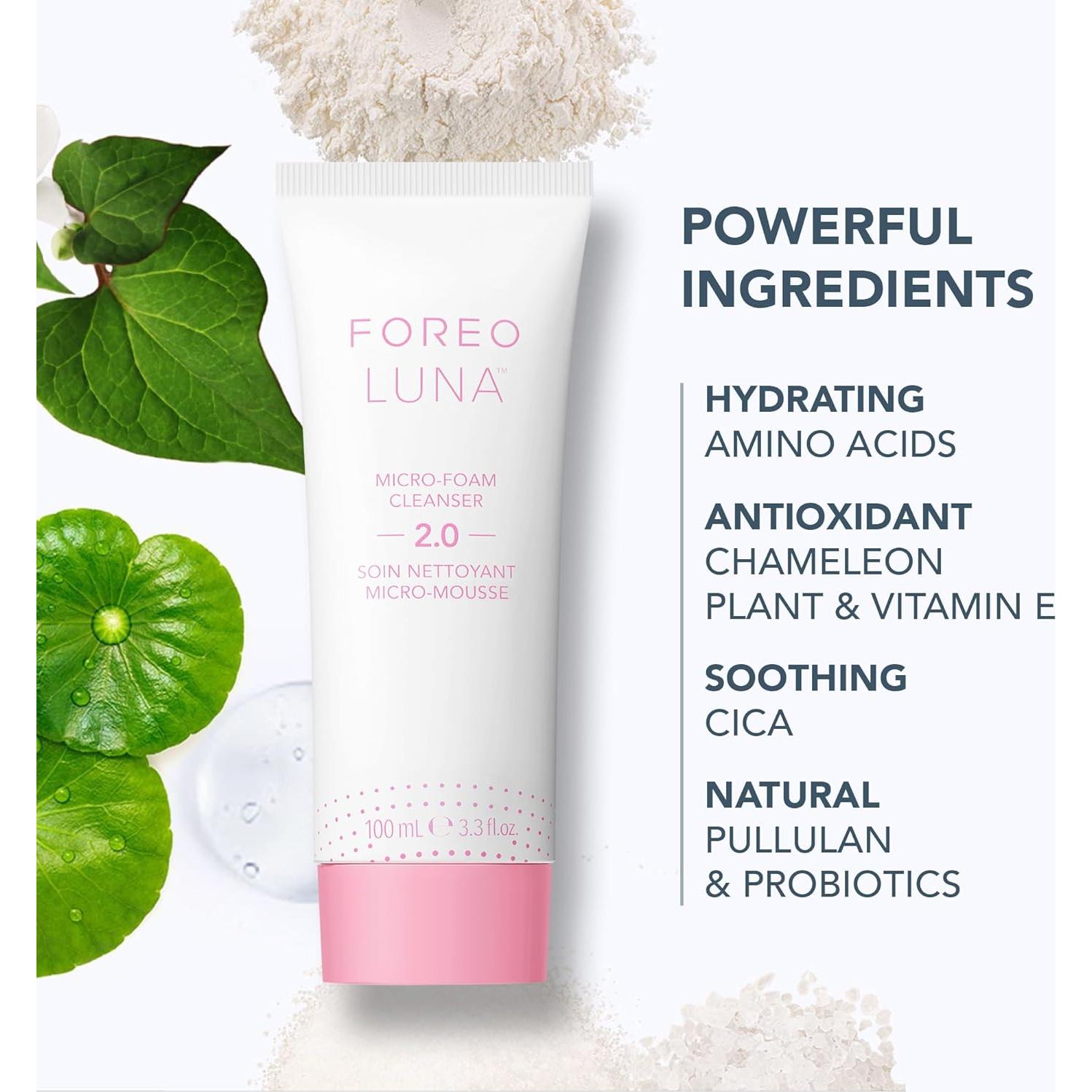 Extractor de Puntos Negros KIWI Foreo + Limpiador LUNA 2.0