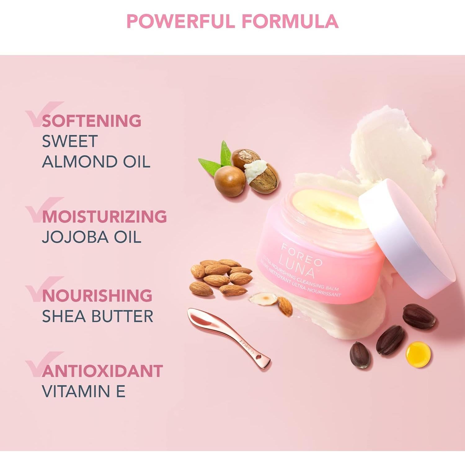 Bálsamo Limpiador Nutritivo FOREO LUNA 75 ml - Desmaquillante Vegano