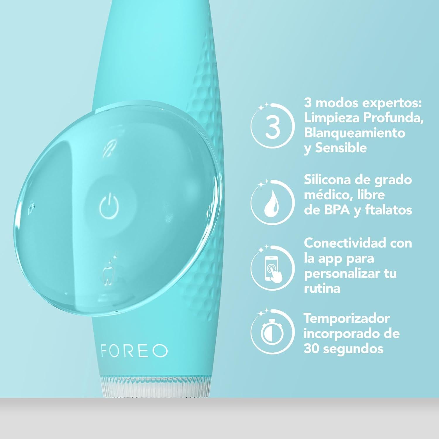 Cepillo de Dientes Eléctrico FOREO ISSA 4 - 4 en 1 Azul Ártico