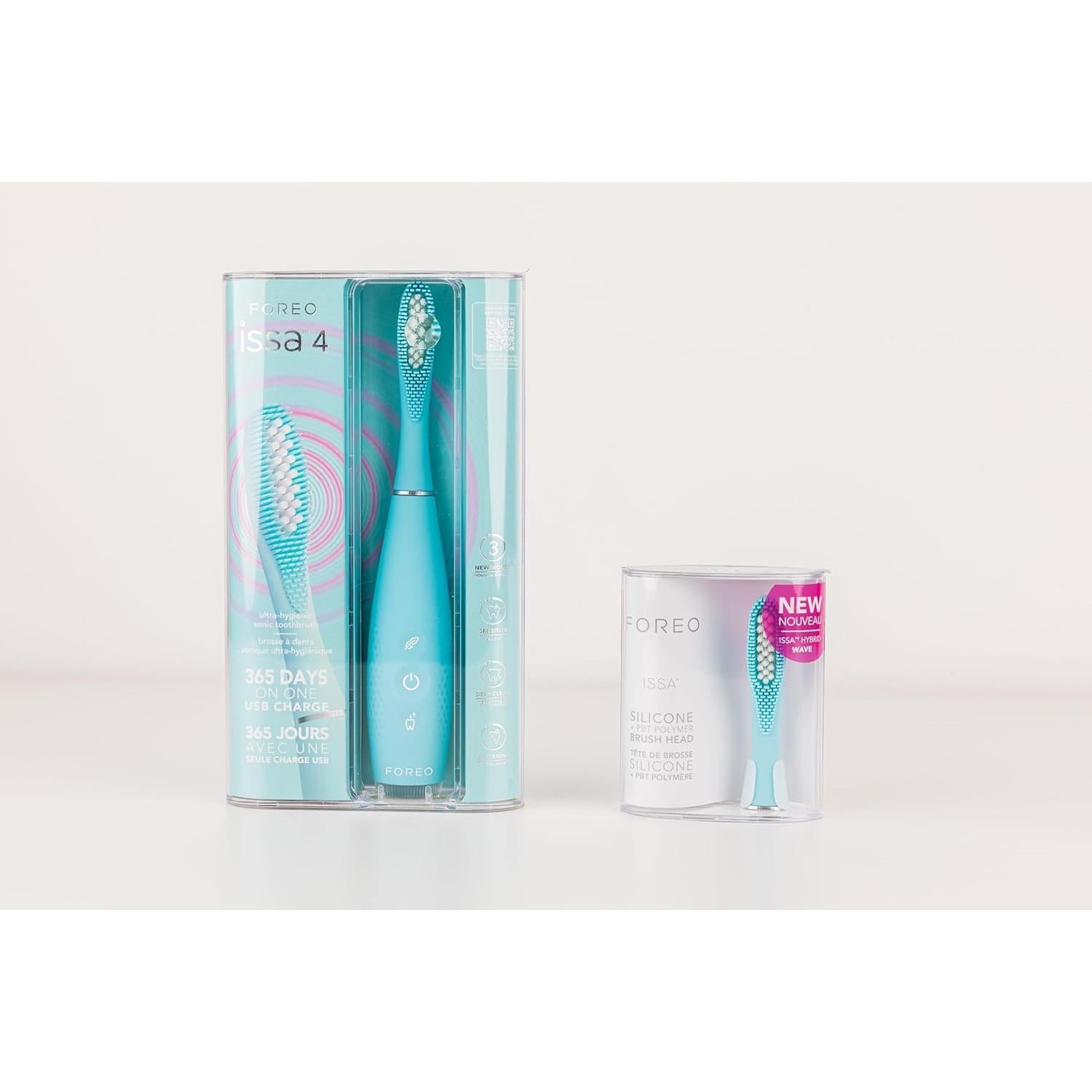 Cepillo de Dientes Eléctrico FOREO ISSA 4 - 4 en 1 Azul Ártico