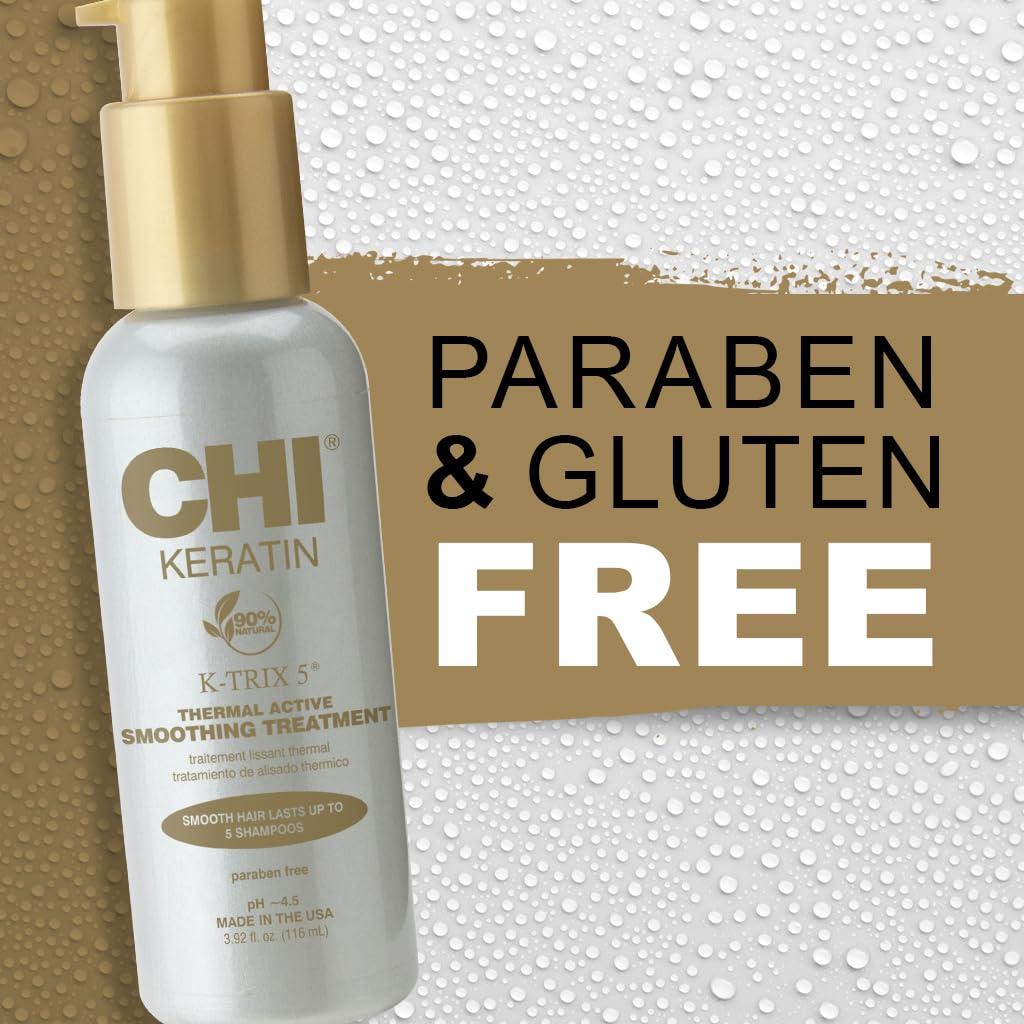 Tratamiento Alisador CHI Keratin K-Trix 111 ml Sin Frizz