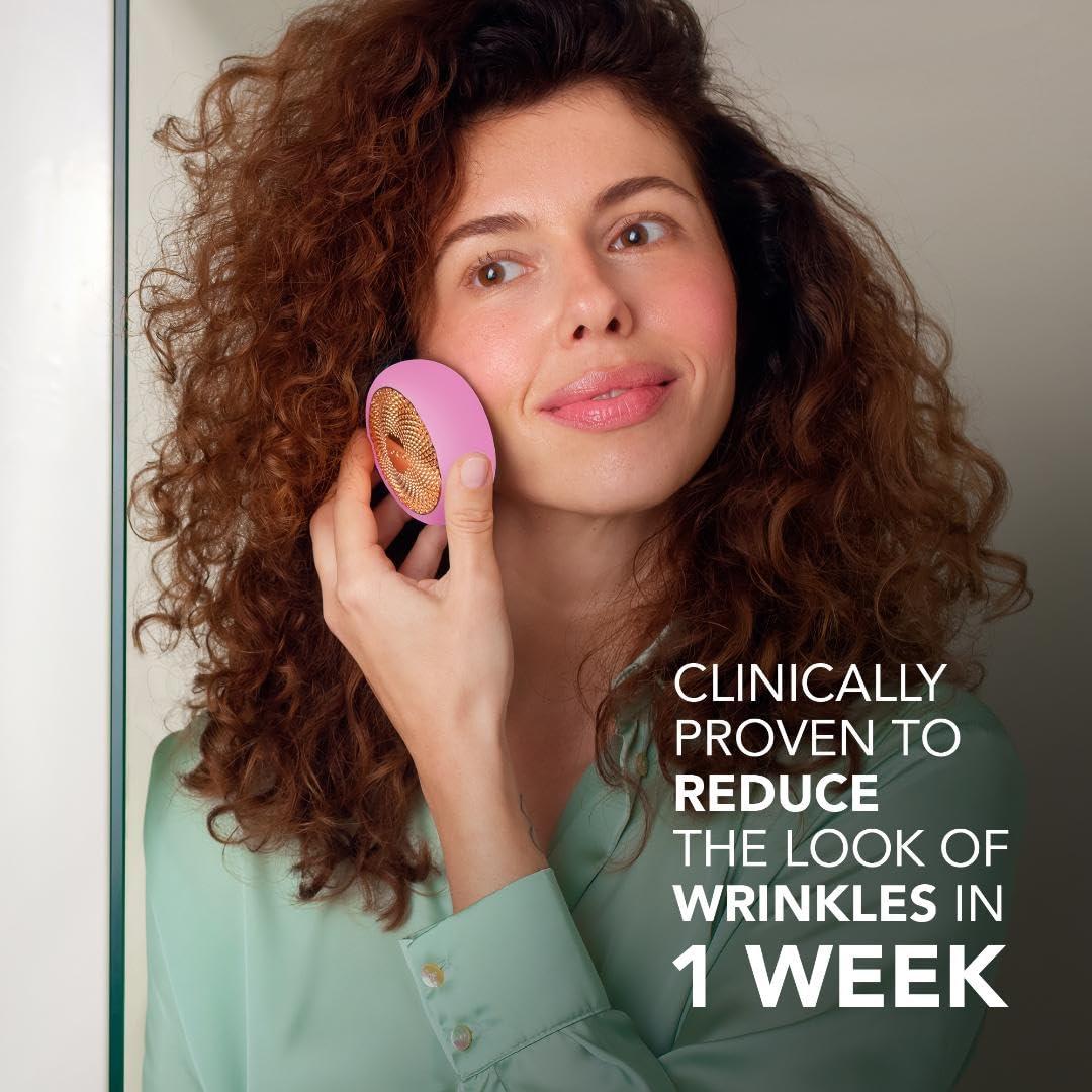 FOREO UFO 2 Máscara Facial Calentamiento Hidratante Rosa Perla