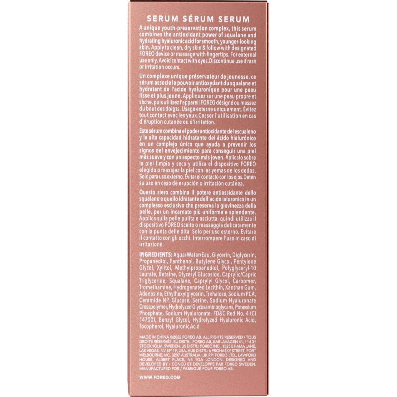 Kit Antienvejecimiento FOREO BEAR Mini + Serum 30 ml - Rosa