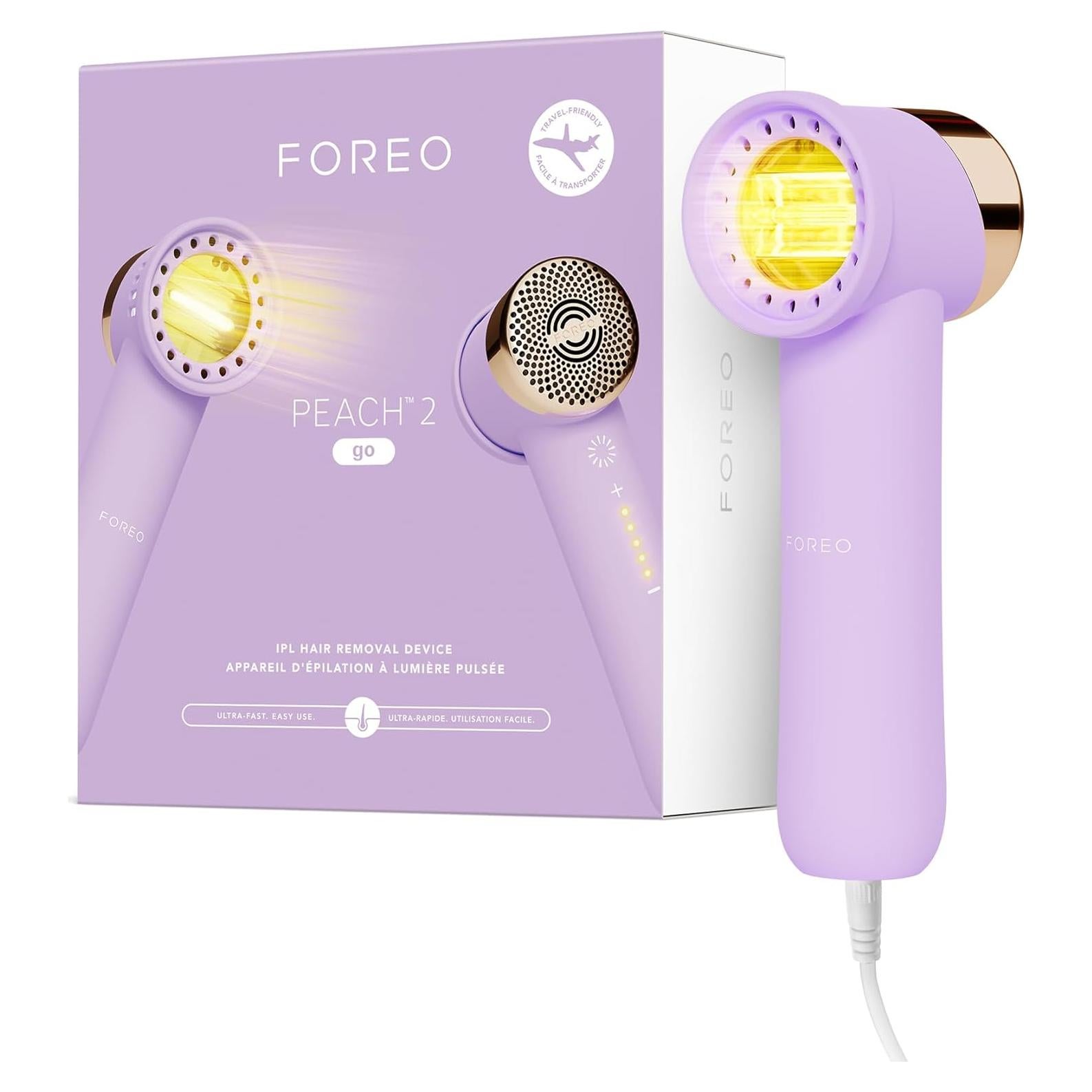 Epilador IPL FOREO DURAZNO 2 en Movimiento - Lavanda