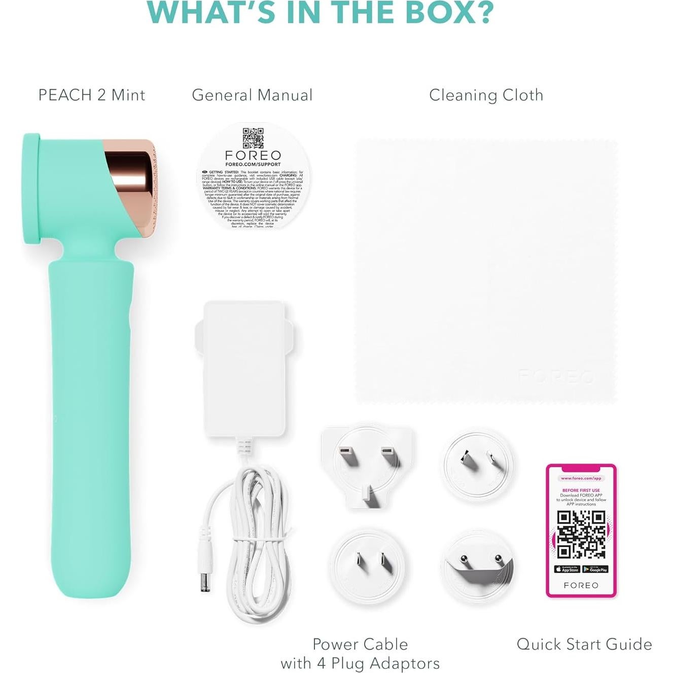 Dispositivo IPL de Remoción de Vello FOREO PEACH 2 - Azul