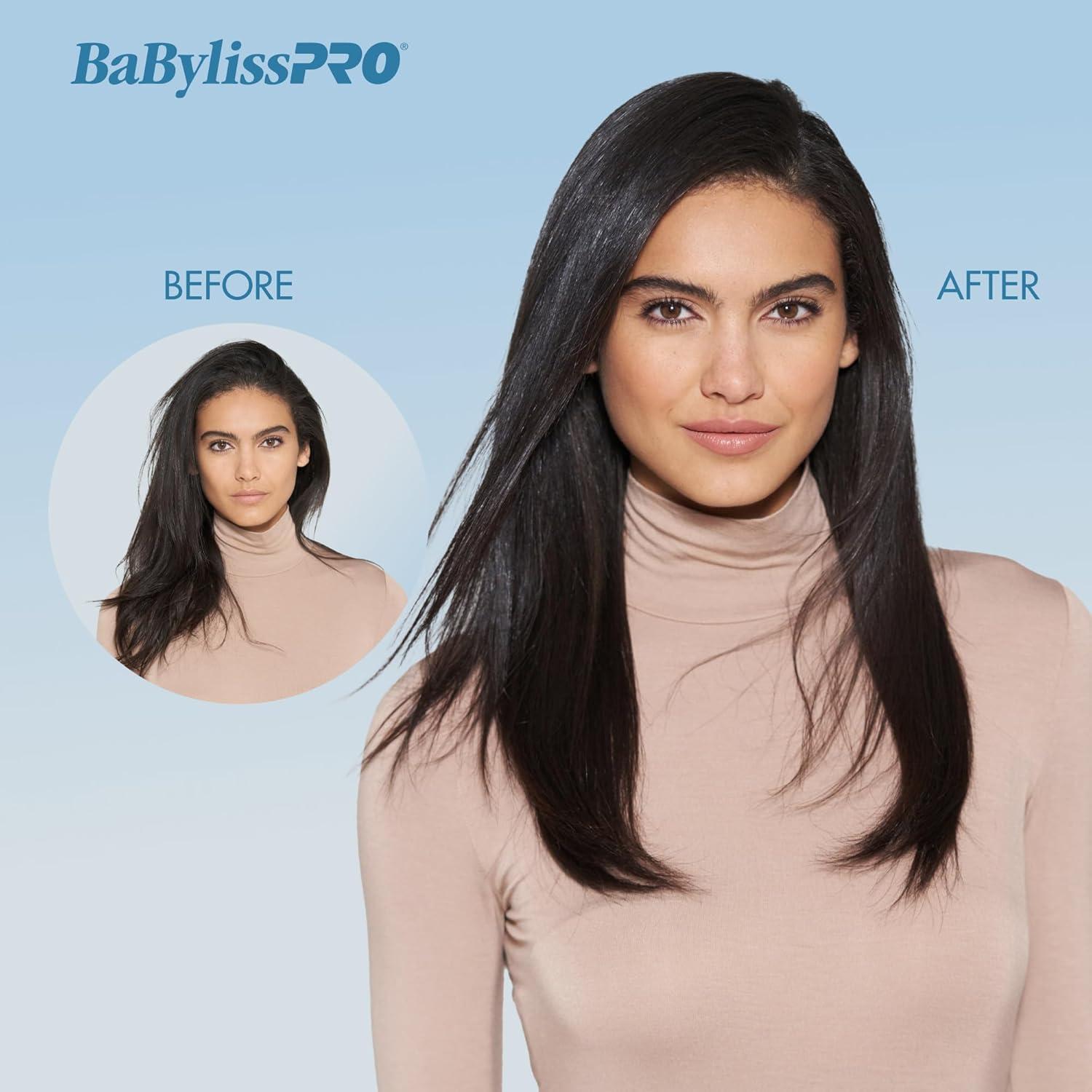 Plancha de Pelo Iónica Titanio Nano BaBylissPRO 4.4 cm