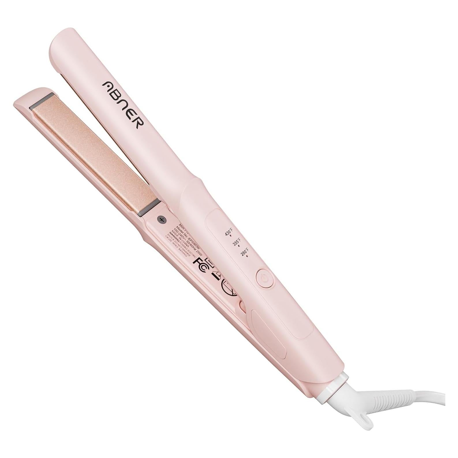 Plancha de Pelo Mini ABNER EPS903B Cerámica 0.7" Viaje