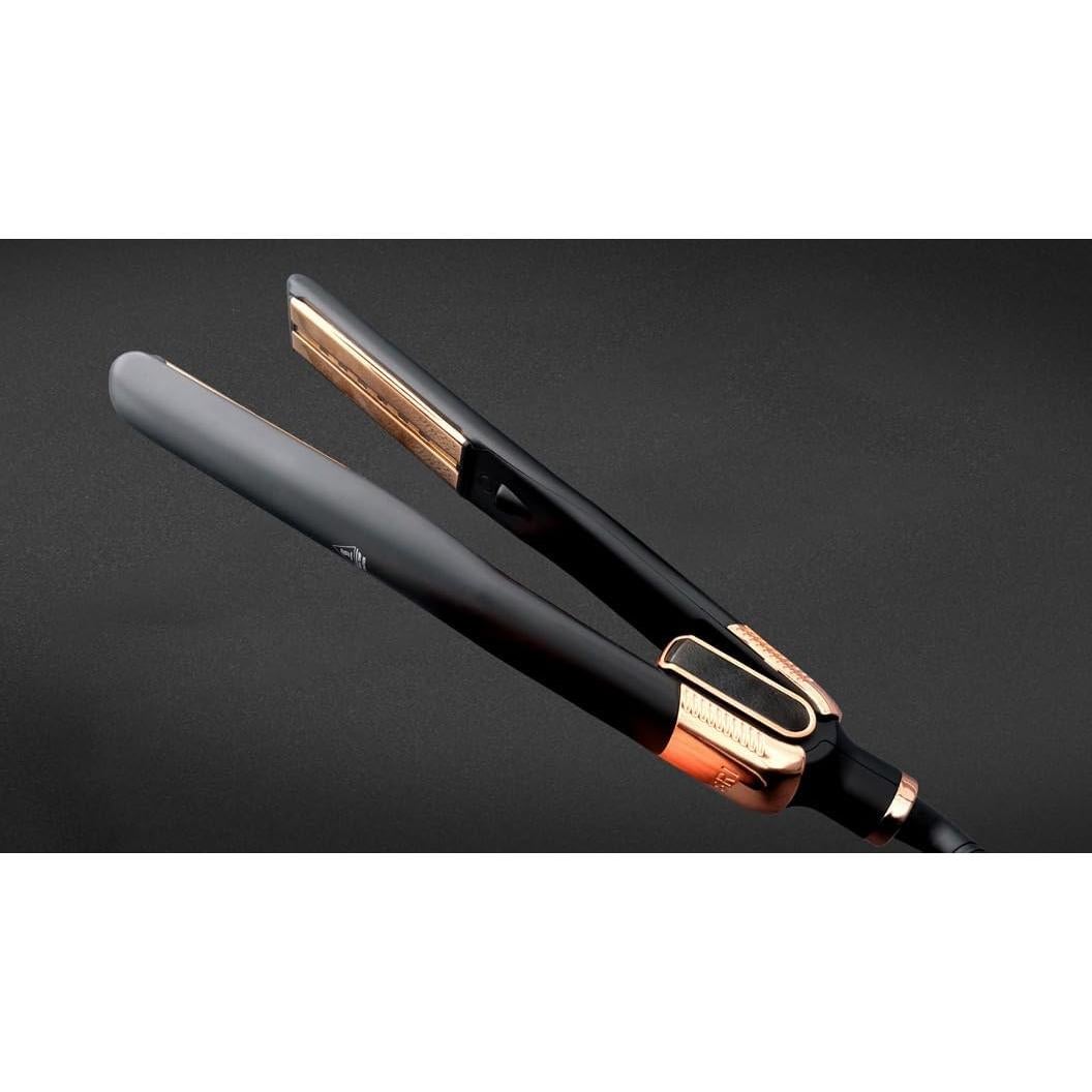 Plancha de Pelo SRILabs StyleQ - Luz Infrarroja, Iones Negativos, 12 Niveles Calor