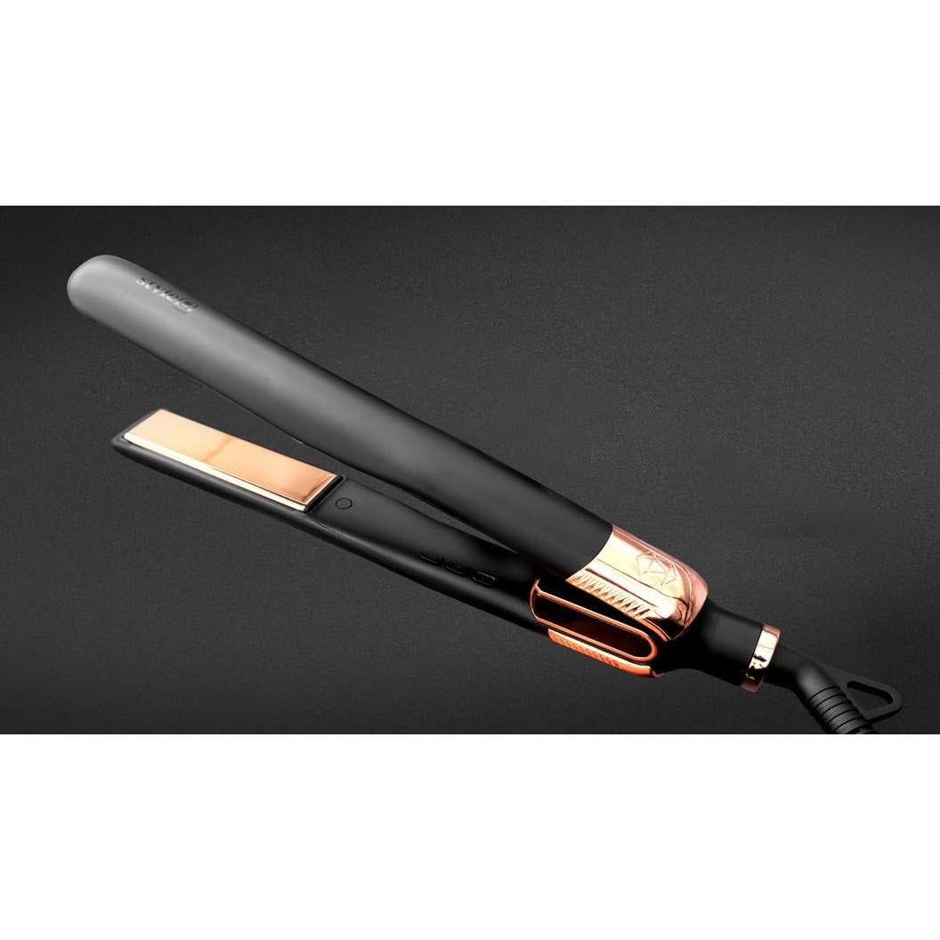 Plancha de Pelo SRILabs StyleQ - Luz Infrarroja, Iones Negativos, 12 Niveles Calor