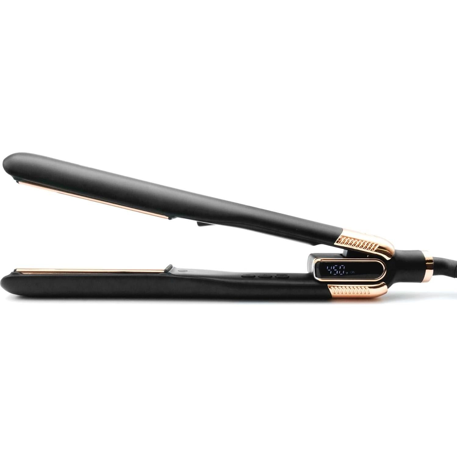 Plancha de Pelo SRILabs StyleQ - Luz Infrarroja, Iones Negativos, 12 Niveles Calor