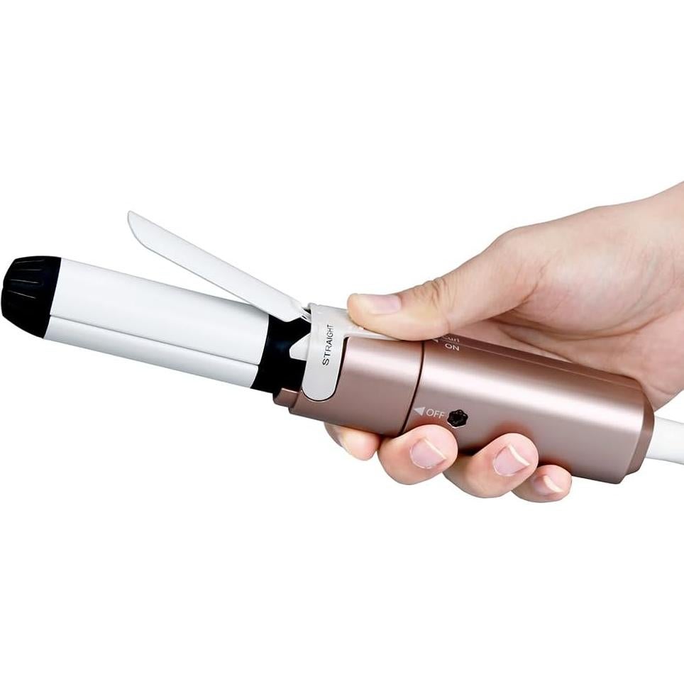 Mini Plancha 2 en 1 VAV Cerámica 1" Alisadora y Rizador