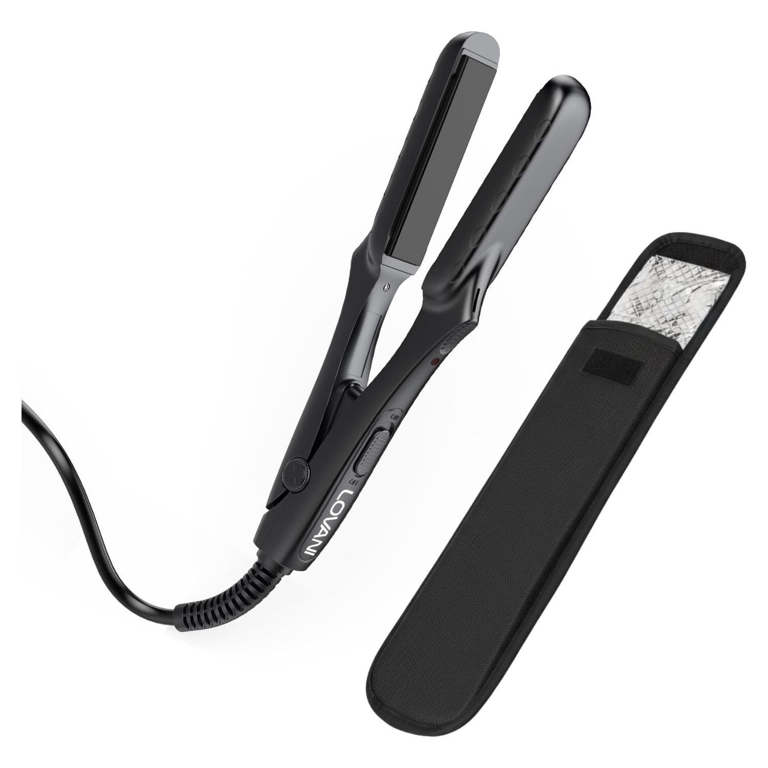 Plancha de Pelo de Viaje LOVANI 0.5" Cerámica Turmalina