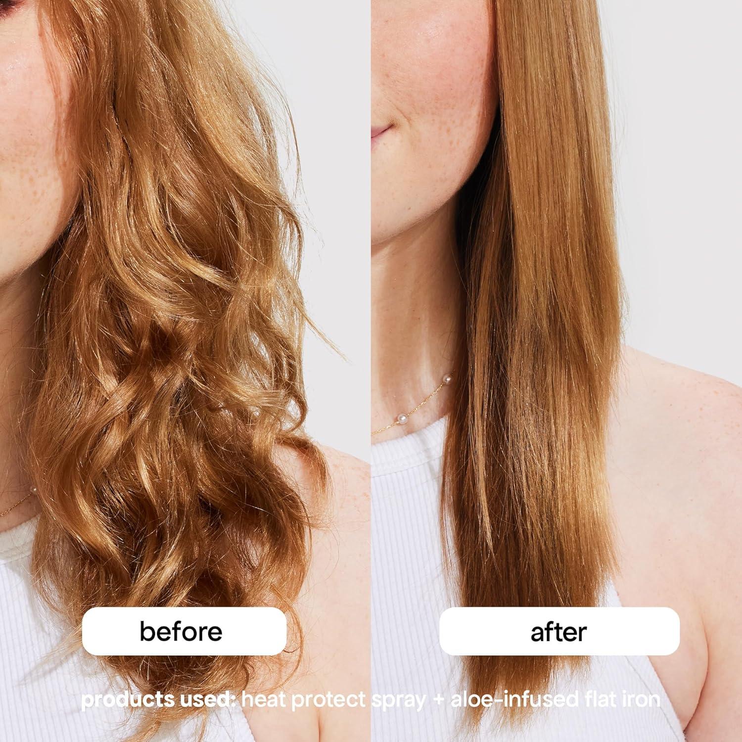 Plancha de Cabello BONDIBOOST 1" con Platos de Aloe