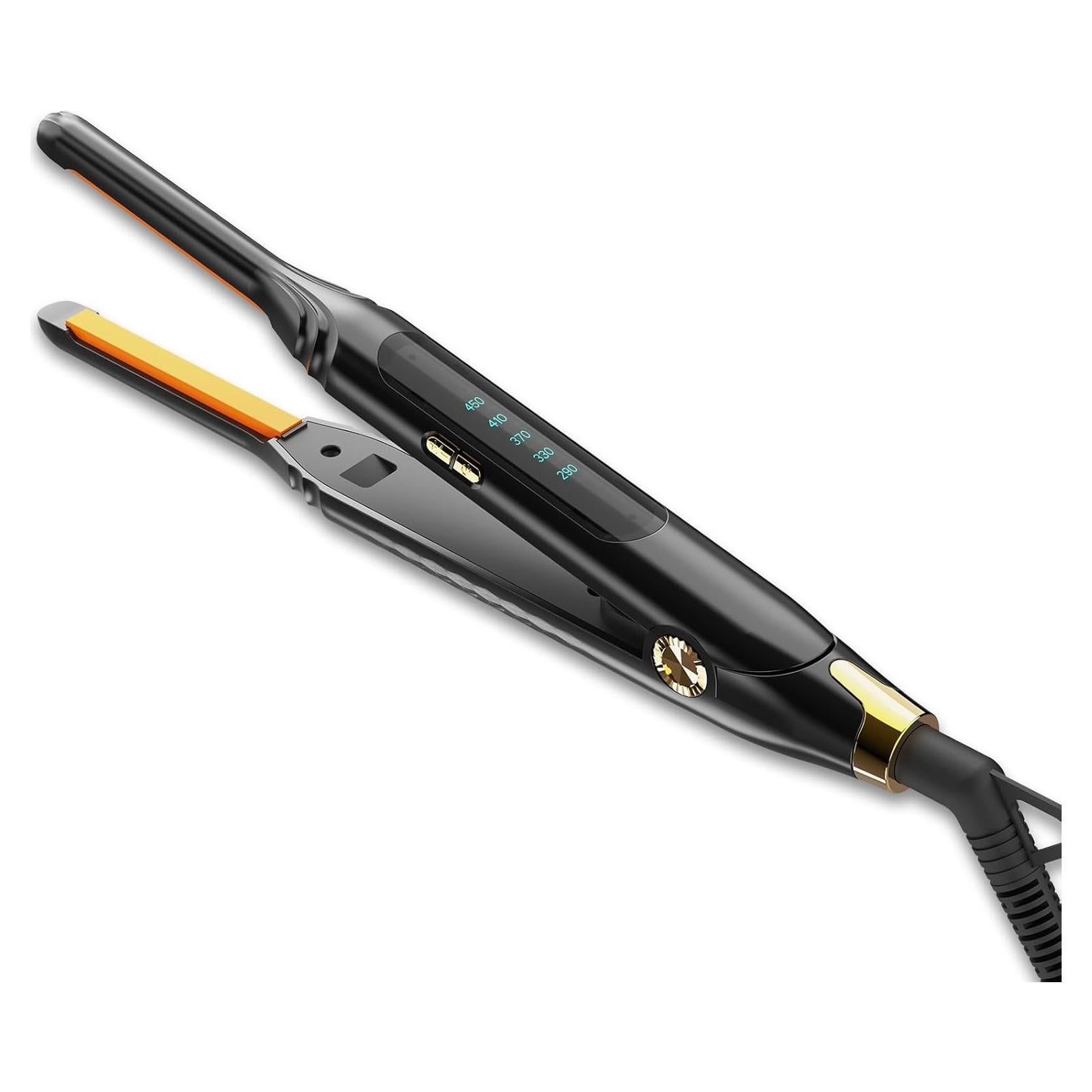 Plancha de Cabello Ficzcfy 0.76 cm Mini para Cabello Corto