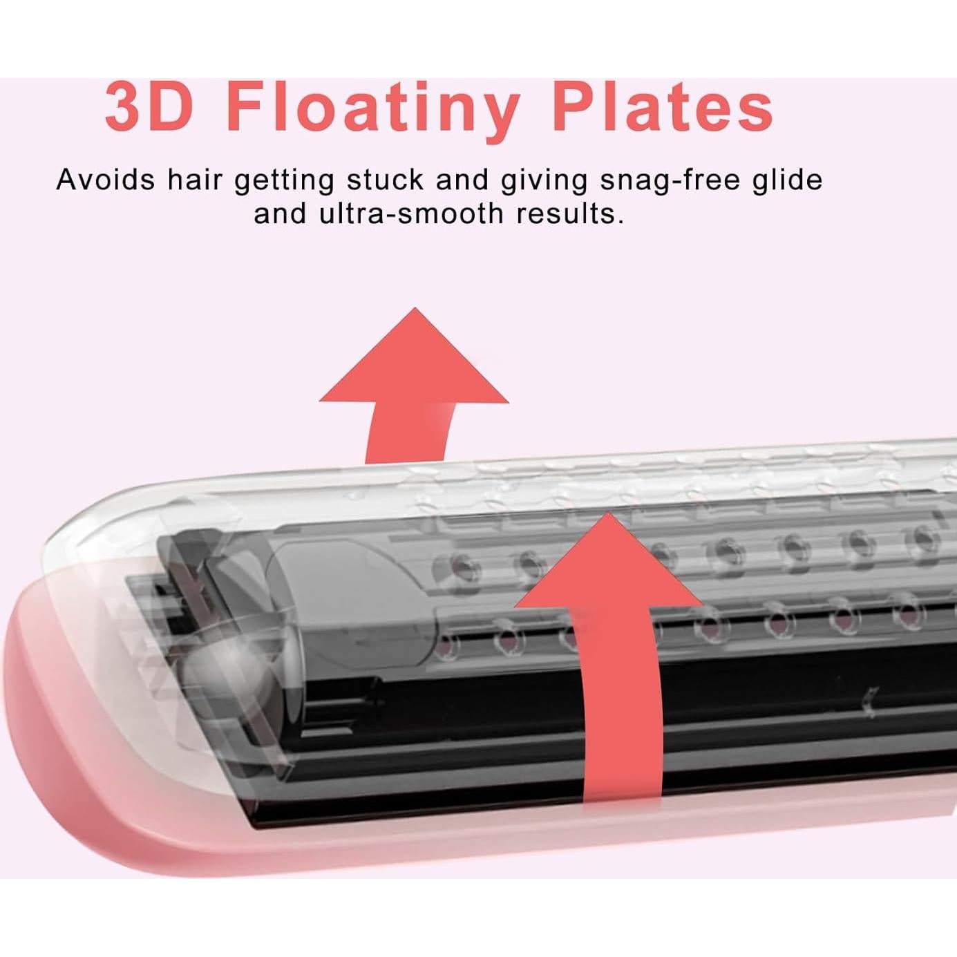 Plancha y Rizadora de Cabello PFUM A319 2 en 1 con 360° Airflow