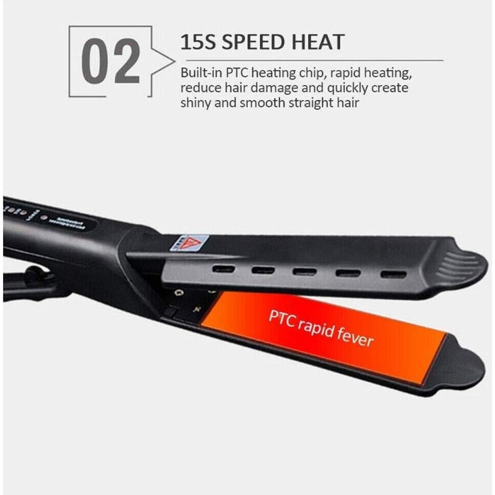 Plancha de Cabello Iónica Cerámica Turmalina FOXSMZZ 28x4.5cm