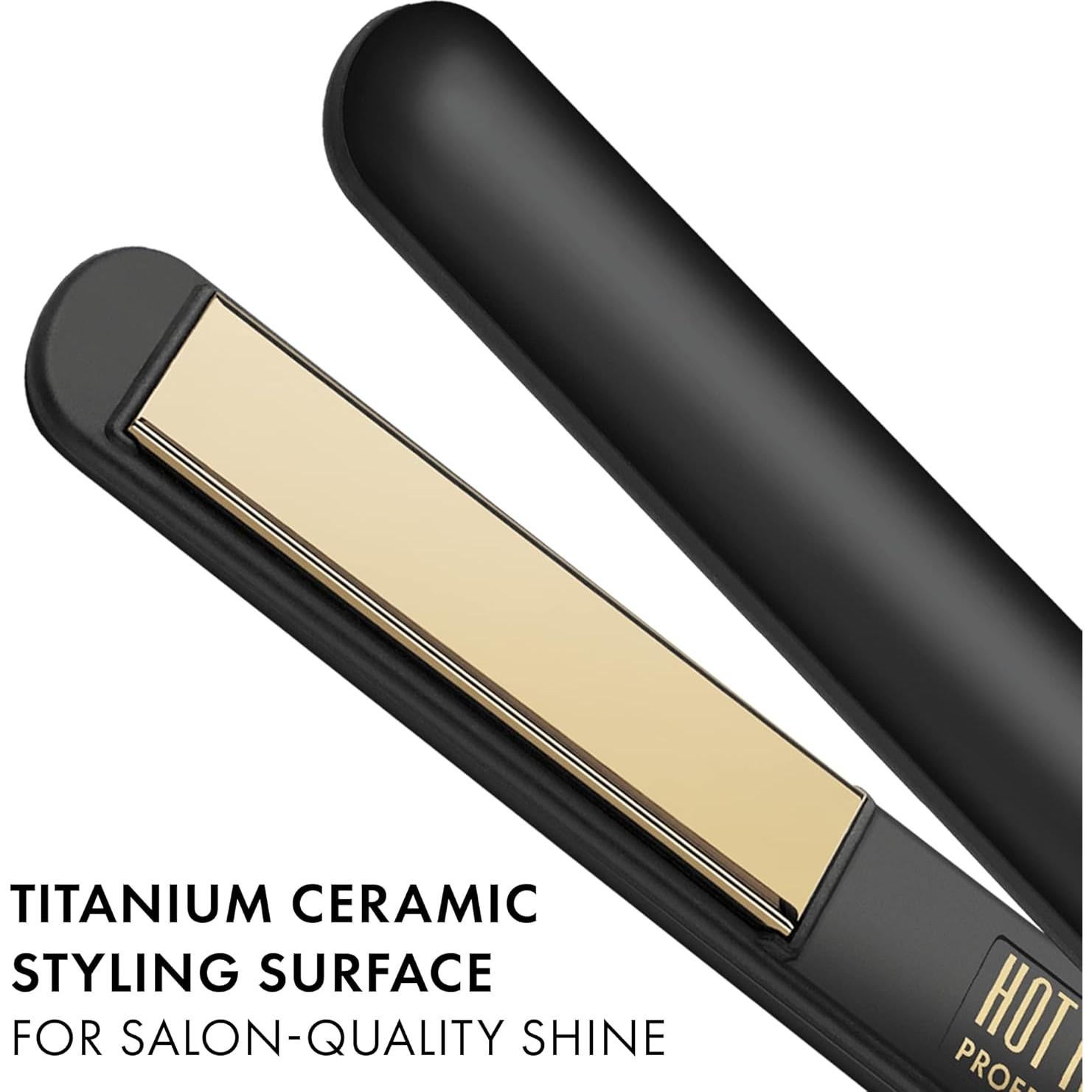 Plancha Digital Profesional Hot Tools 1" Cerámica Titanio