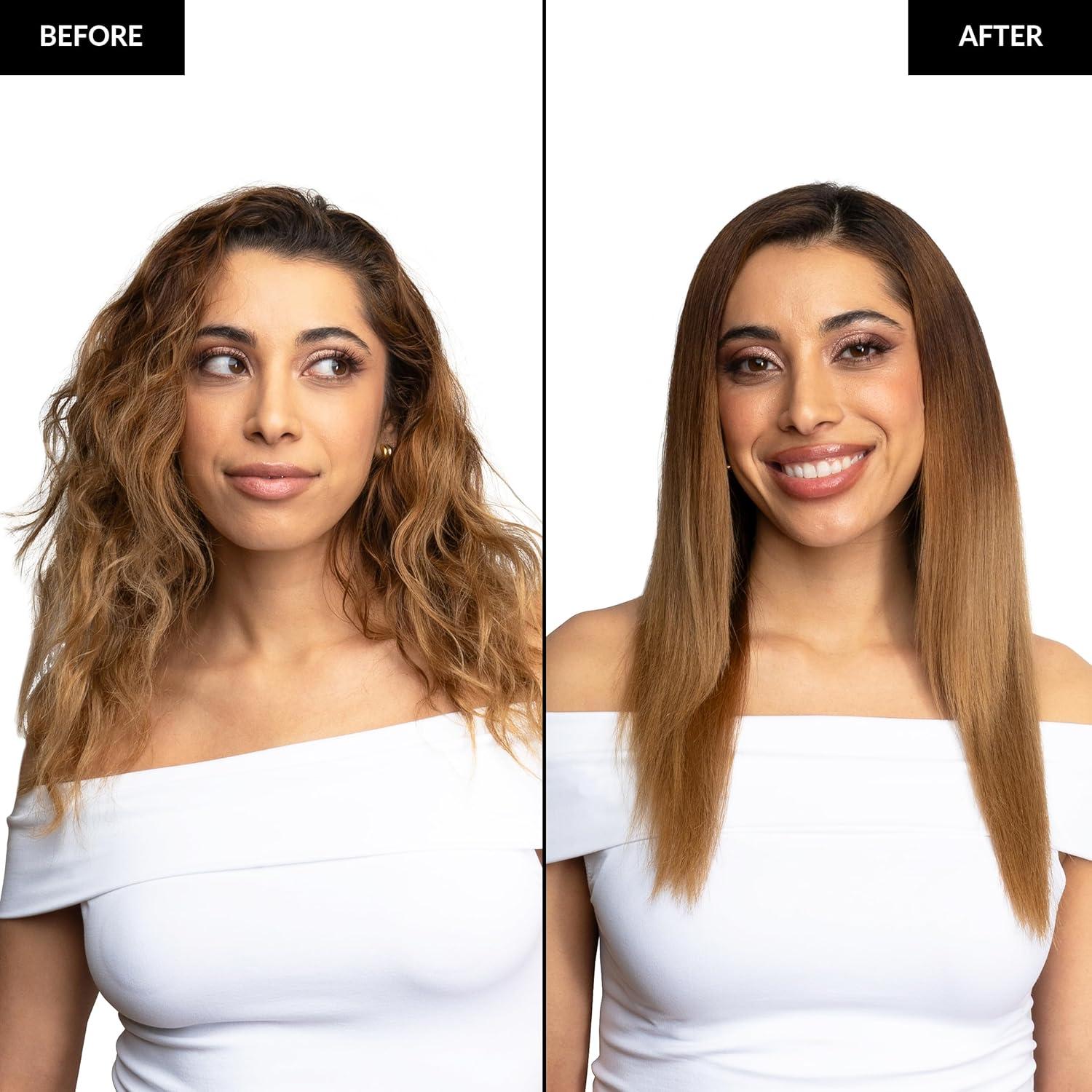 Plancha de Pelo FoxyBae Titanio 1" - Sin Frizz, Doble Voltaje