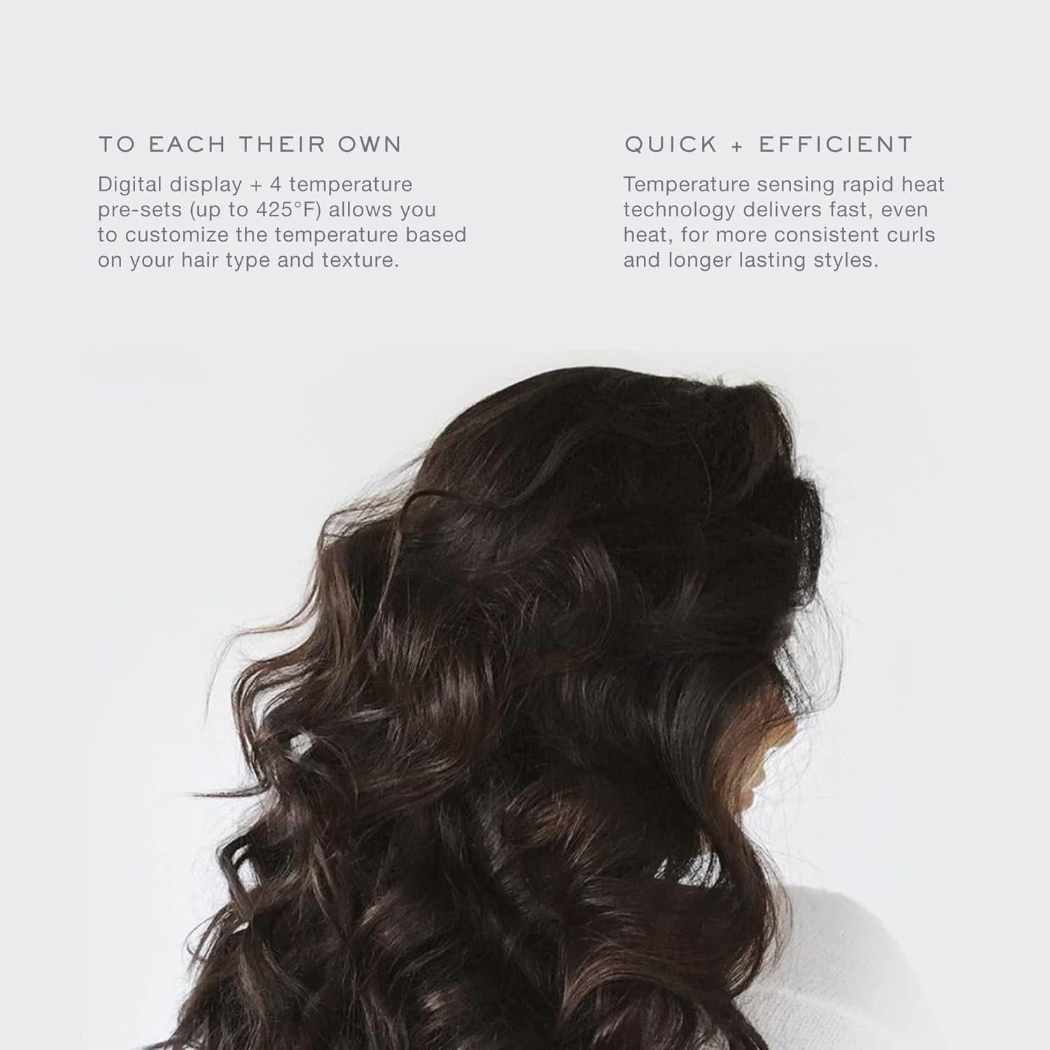 Varita Rizada Profesional Kristin Ess 1.25" Doble Voltaje