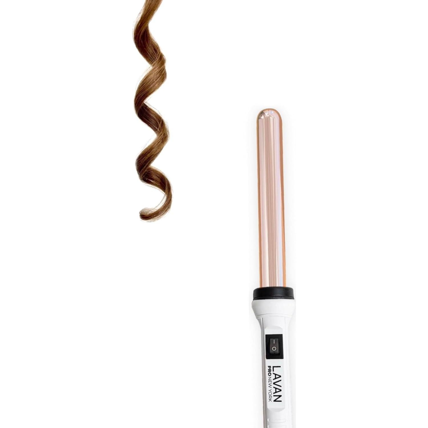 Varita de Rizar Cerámica Titanio 25mm Dorado - Profesional