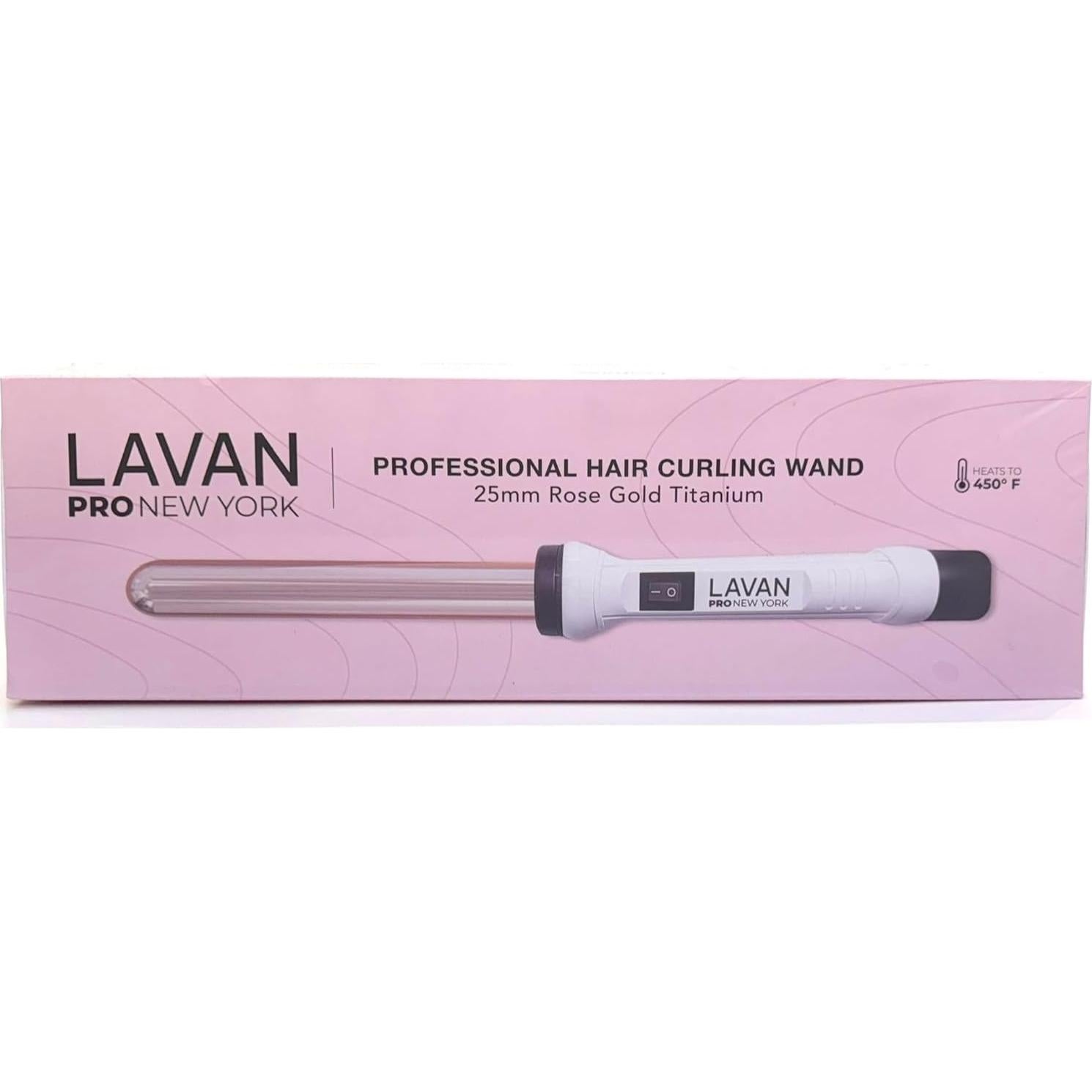 Varita de Rizar Cerámica Titanio 25mm Dorado - Profesional