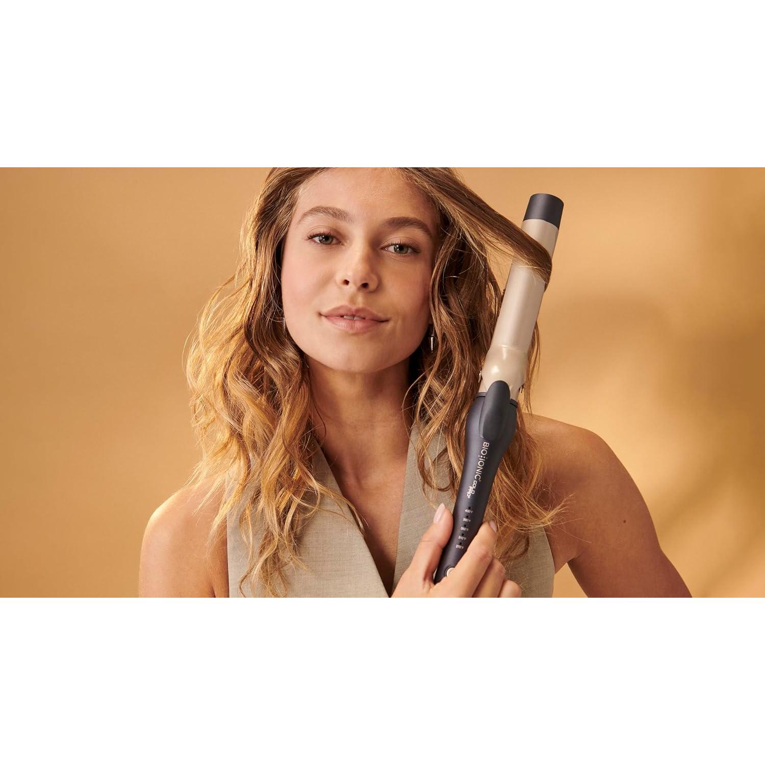 Plancha de Rizar Bio Ionic GoldPro 1.25" Azul Cerámica